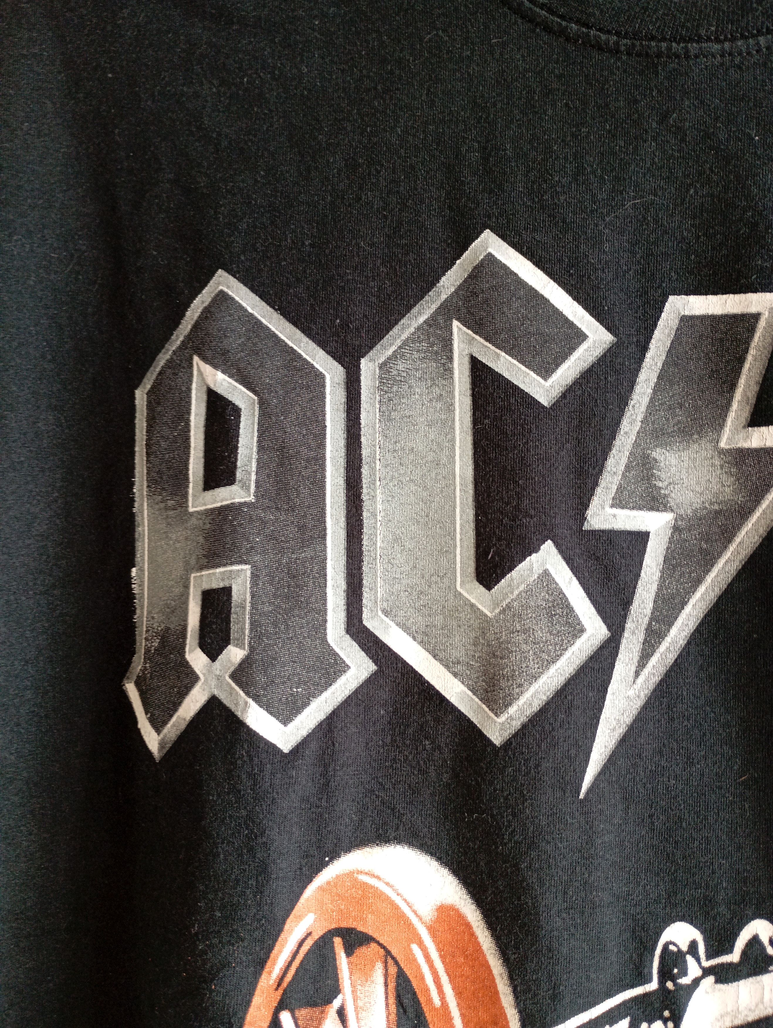 Band Tees Vintage AC/DC 90s For Those About To Rock Tshirt Size US M / EU 48-50 / 2 - 6 Thumbnail