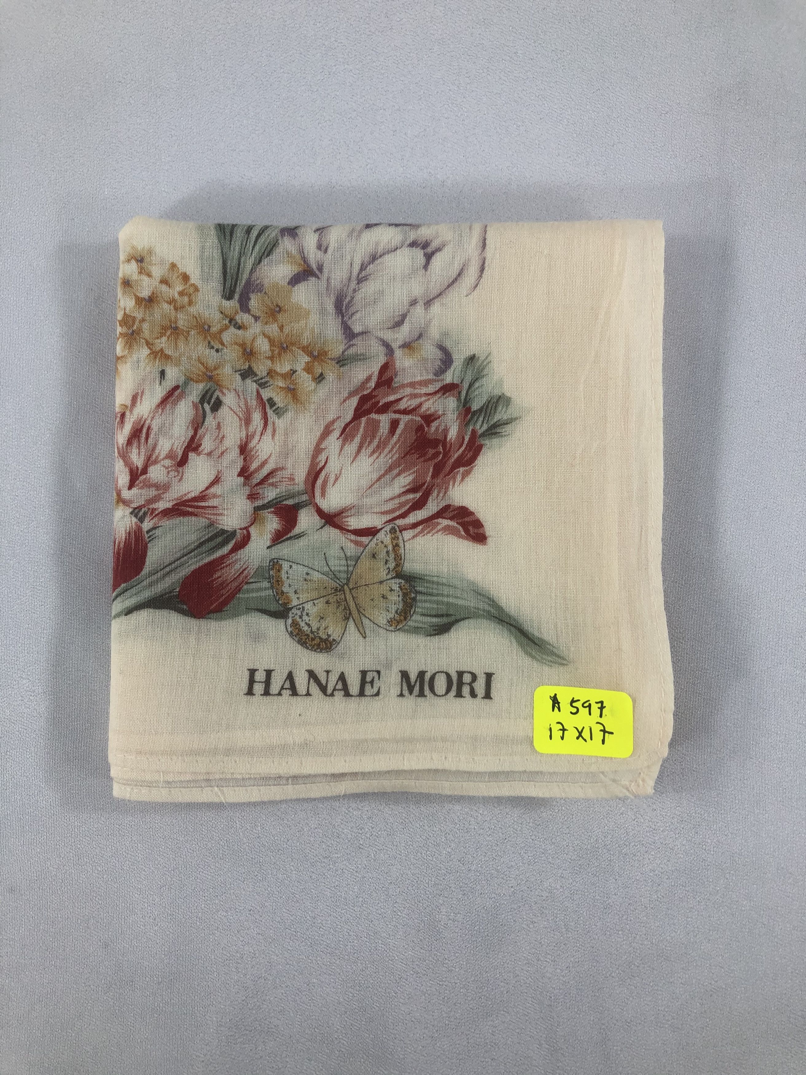 Hanae Mori × Japanese Brand × Vintage Hanae Mori Handkerchief / Bandana / Neckerchief Size ONE SIZE - 7 Thumbnail