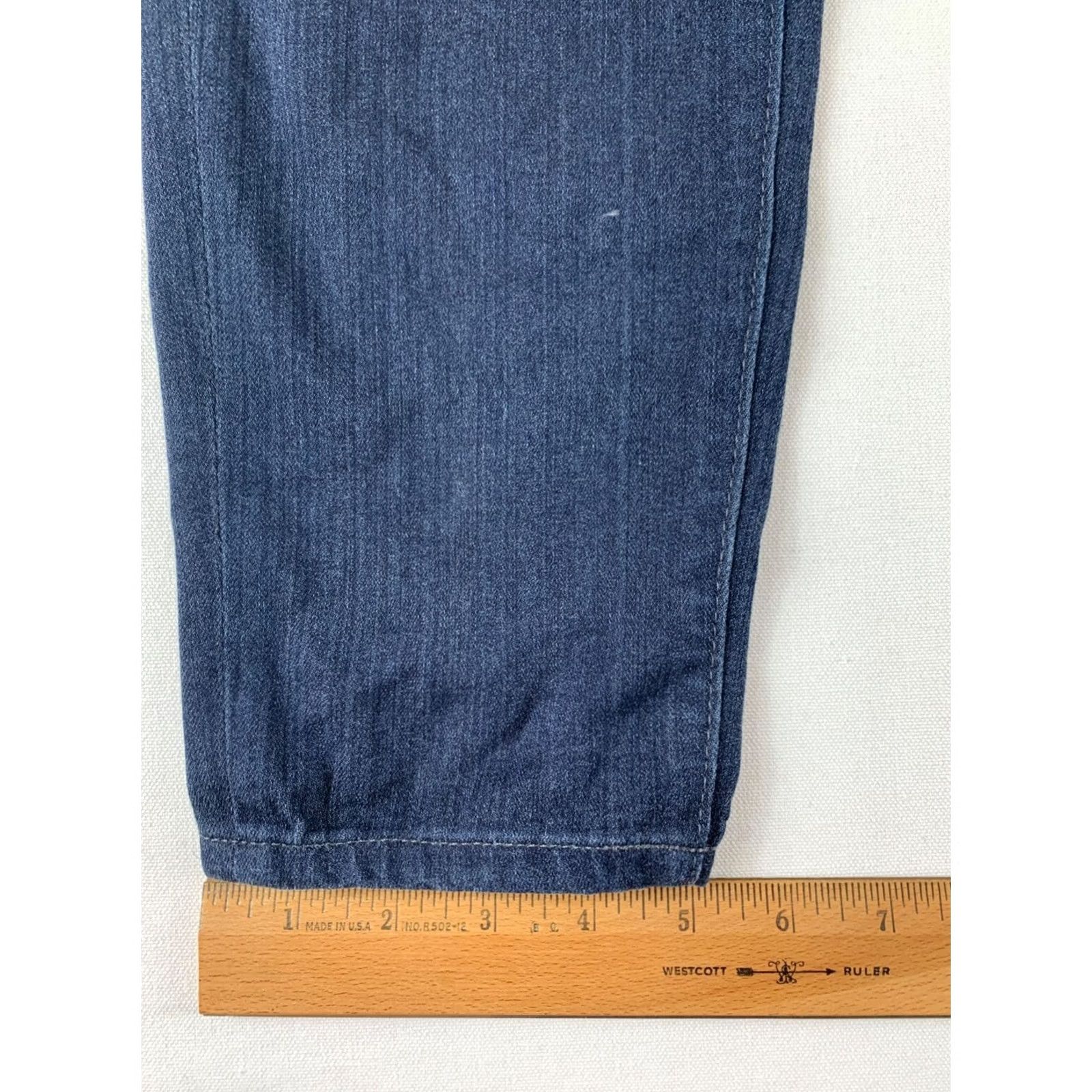 Vintage VINTAGE ADRIANO GOLDSCHMIED JEANS WOMENS Jeans Women Sm The Legging Super Skinny Ankle 30X29 Blue 30X29 Womens Jeans Skinny Size 29" - 2 Thumbnail