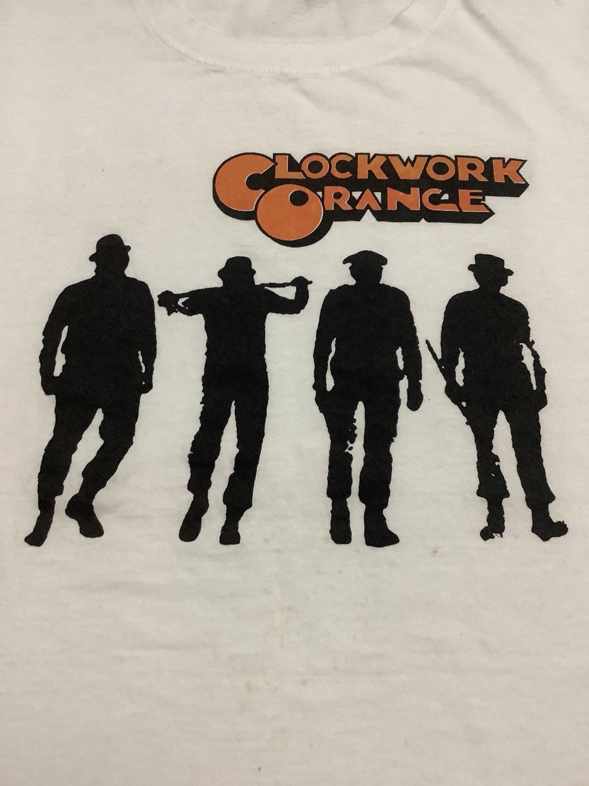 Band Tees × Vintage CLOCKWORK ORANGE MOVIE TEE Size US S / EU 44-46 / 1 - 4 Thumbnail