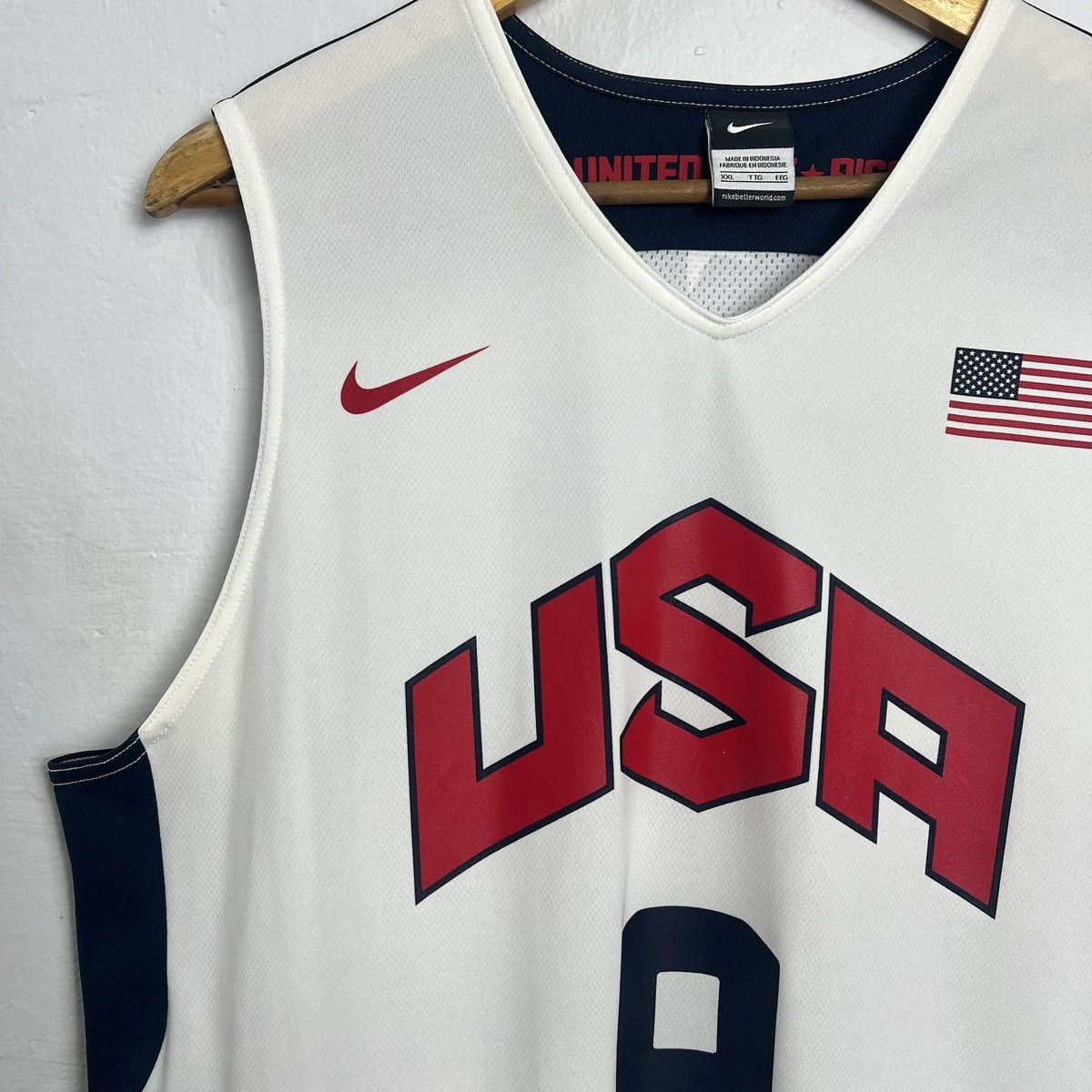 Nike Nike 2012 Dwayne Wade #9 USA Team Olympics Jersey Size US XXL / EU 58 / 5 - 3 Thumbnail