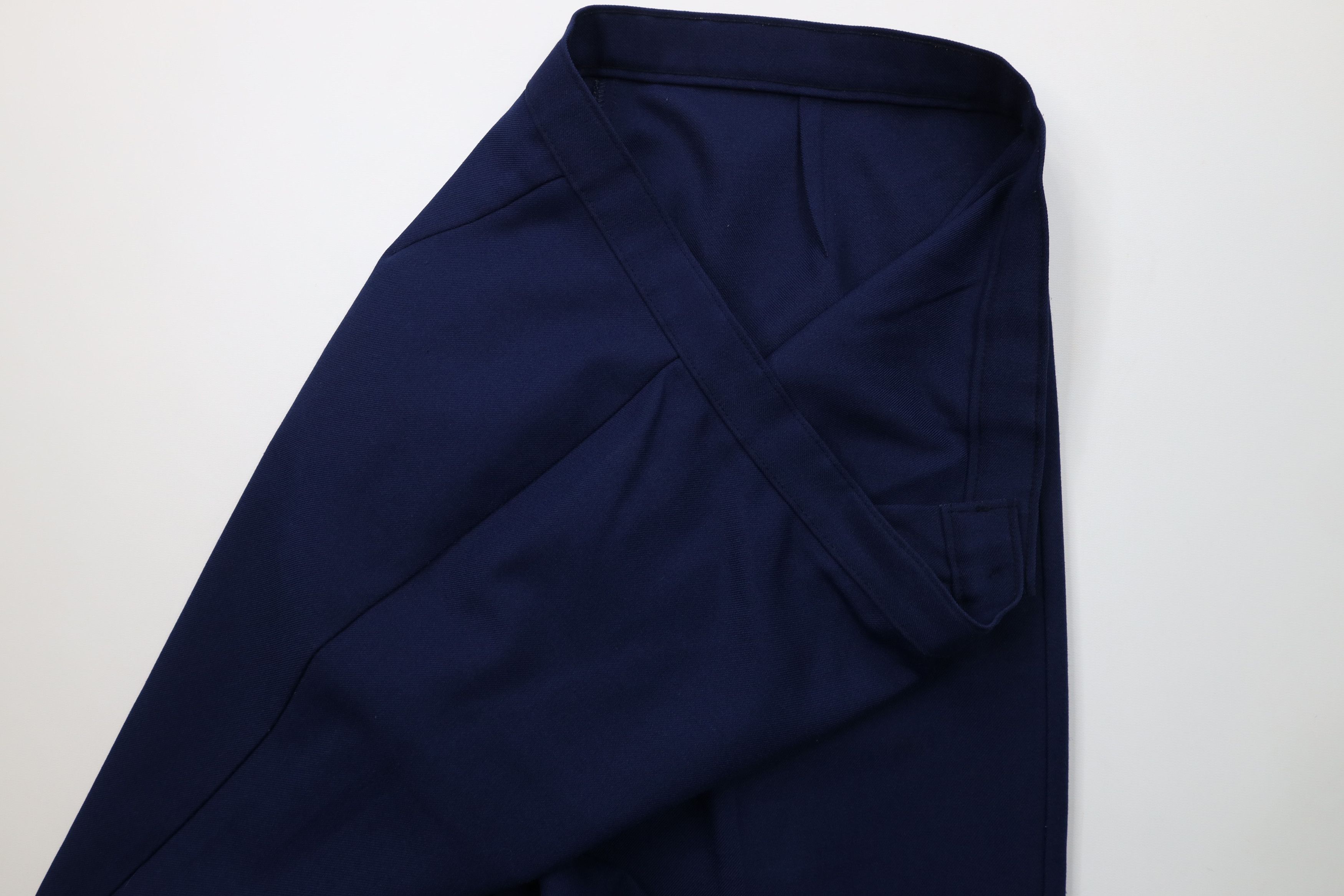 Levi's Vintage 70s 80s Levis Knit Wide Leg Chino Pants Blue USA Size 38" / US 16 / IT 52 - 7 Thumbnail