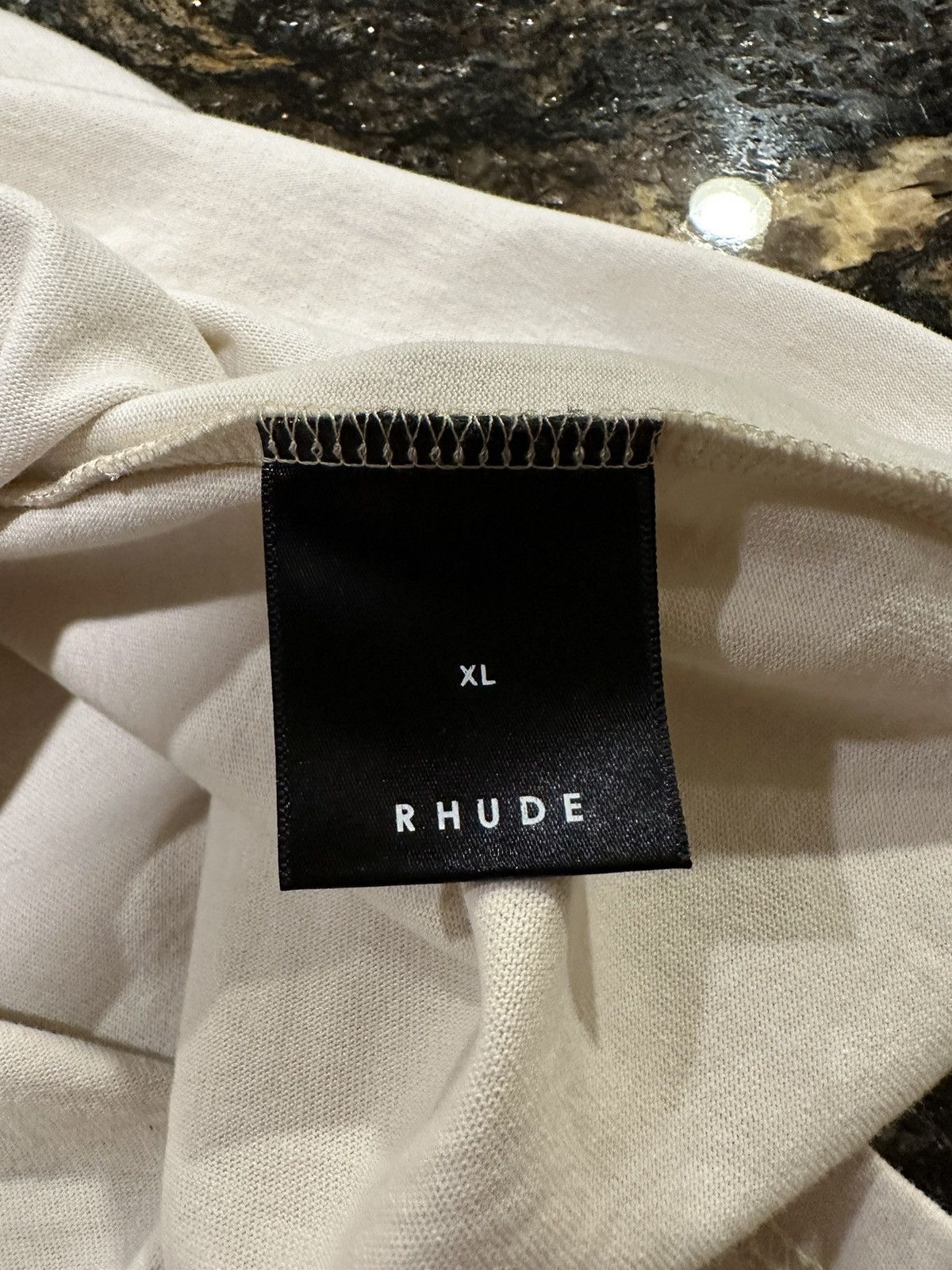 Rhude Rhude Destination Boating Classic Saint Barths Cream T-Shirt Size US XL / EU 56 / 4 - 12 Thumbnail