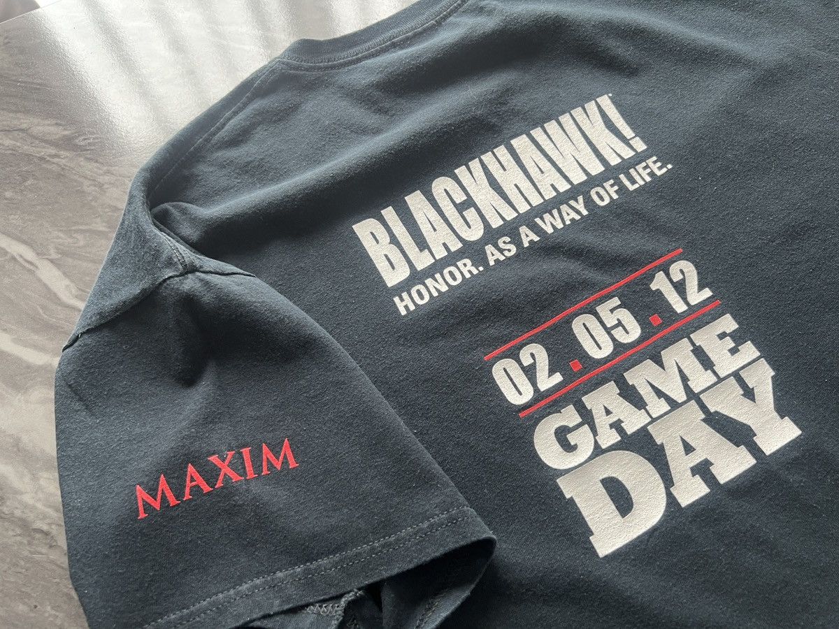 Vintage Protected In The Field : Blackhawk Honor Game Day 2012 Size US XL / EU 56 / 4 - 7 Thumbnail