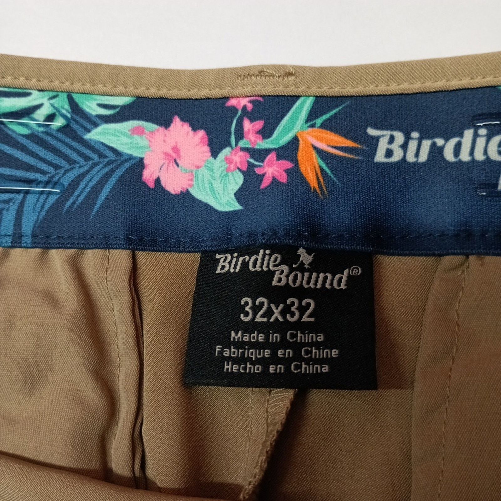 Other Birdie Bound Golf Pants Men's Size 32x32 Khaki Flex Straight Size US 32 / EU 48 - 6 Thumbnail