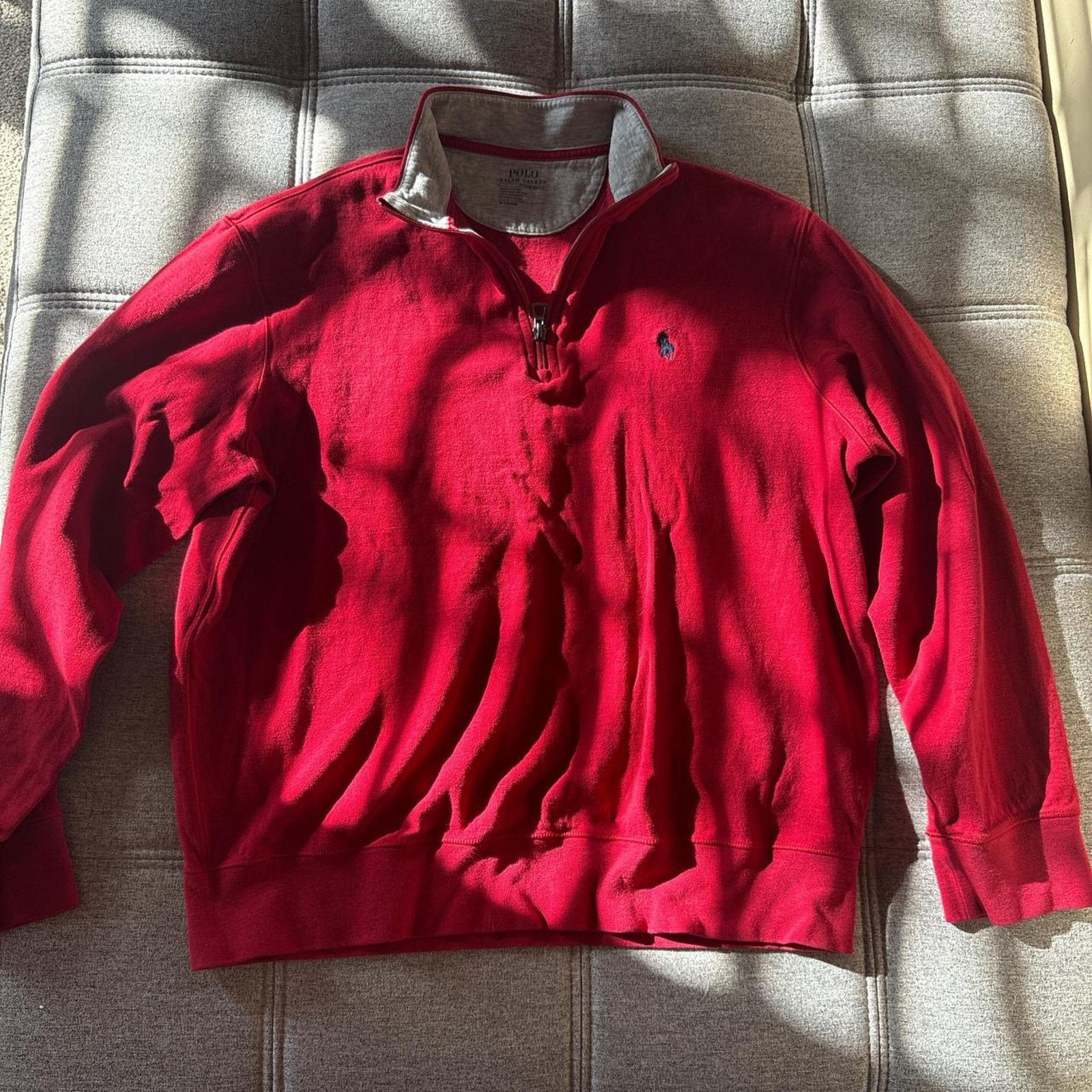Polo Ralph Lauren Youth medium red ralph lauren quarter Zip Size US M / EU 48-50 / 2 - 1 Thumbnail