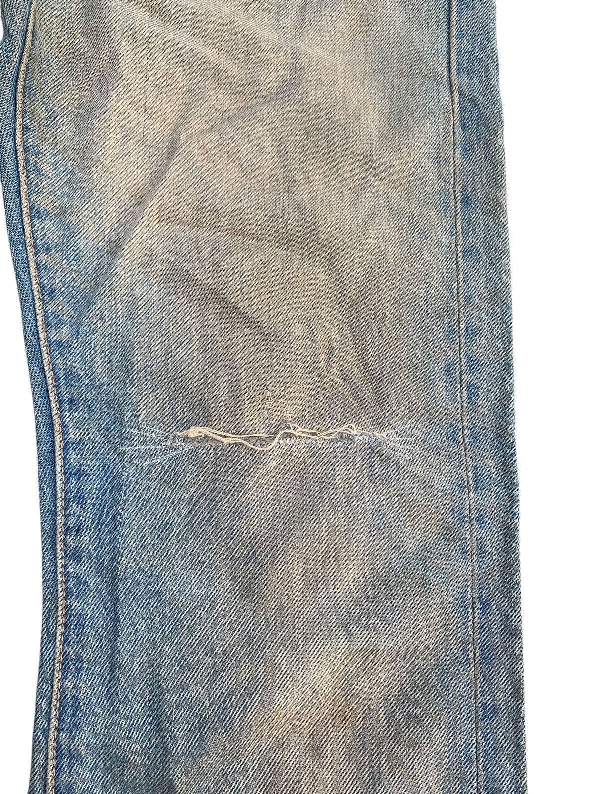 Levi's LEVI'S 511 SELVEDGE FADED & RUSTY DISTRESSED DENIM Size US 33 - 21 Thumbnail