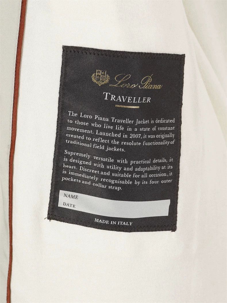 Loro Piana Loro Piana Traveller Zip Jacket-2508 Size US L / EU 52-54 / 3 - 6 Thumbnail