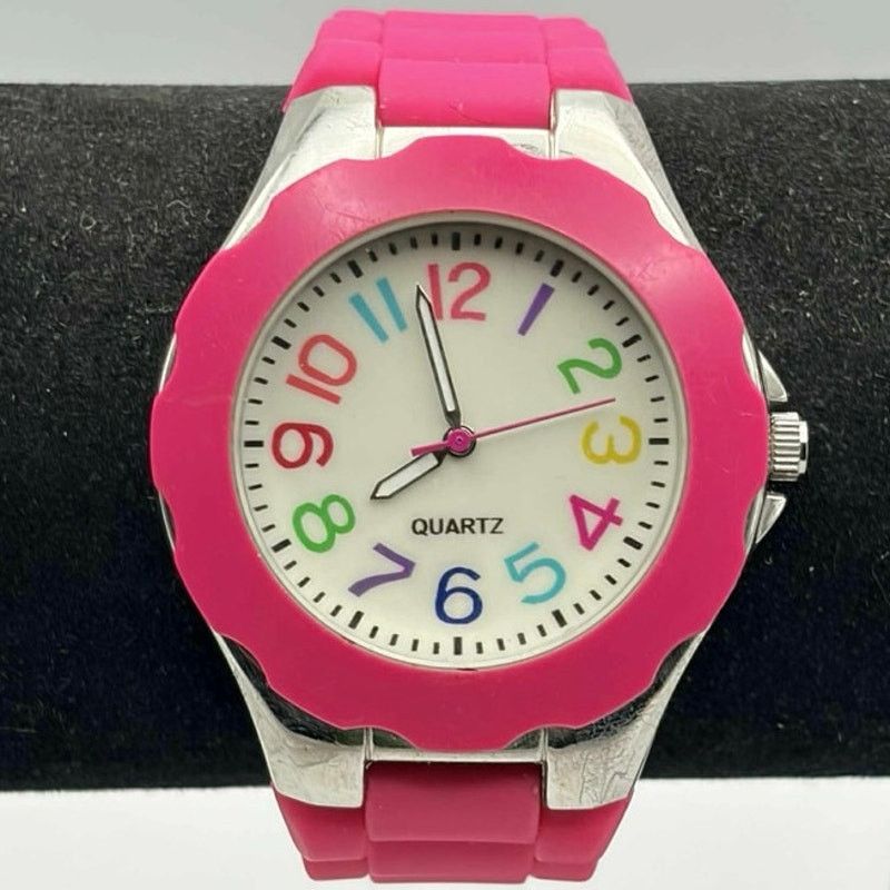 Other Pink & Silver Men’s Watch Size ONE SIZE - 1 Thumbnail