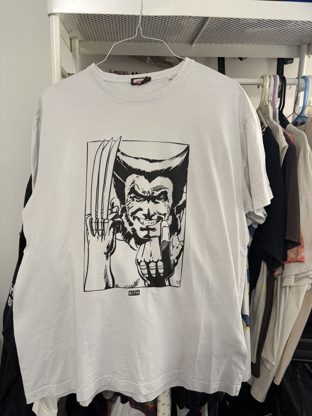 Asics × Kith × Marvel Comics Kith x Marvel Comics Wolverine Anatomy Tee Size US L / EU 52-54 / 3 - 1 Thumbnail