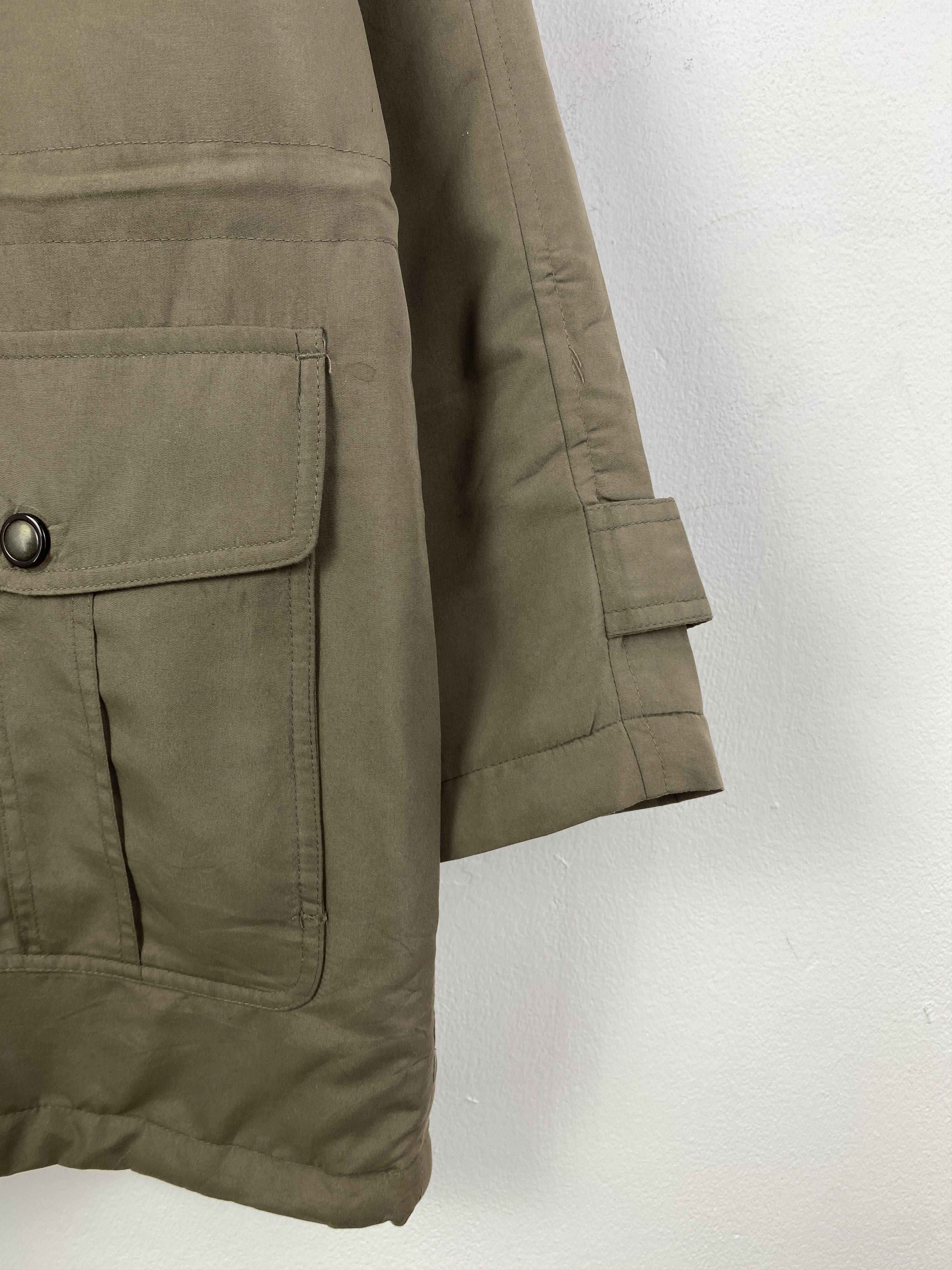 Japanese Brand Vtg 90s Troy Bros Barn Coat Corduroy Collar Jacket JA0216 Size US L / EU 52-54 / 3 - 11 Thumbnail