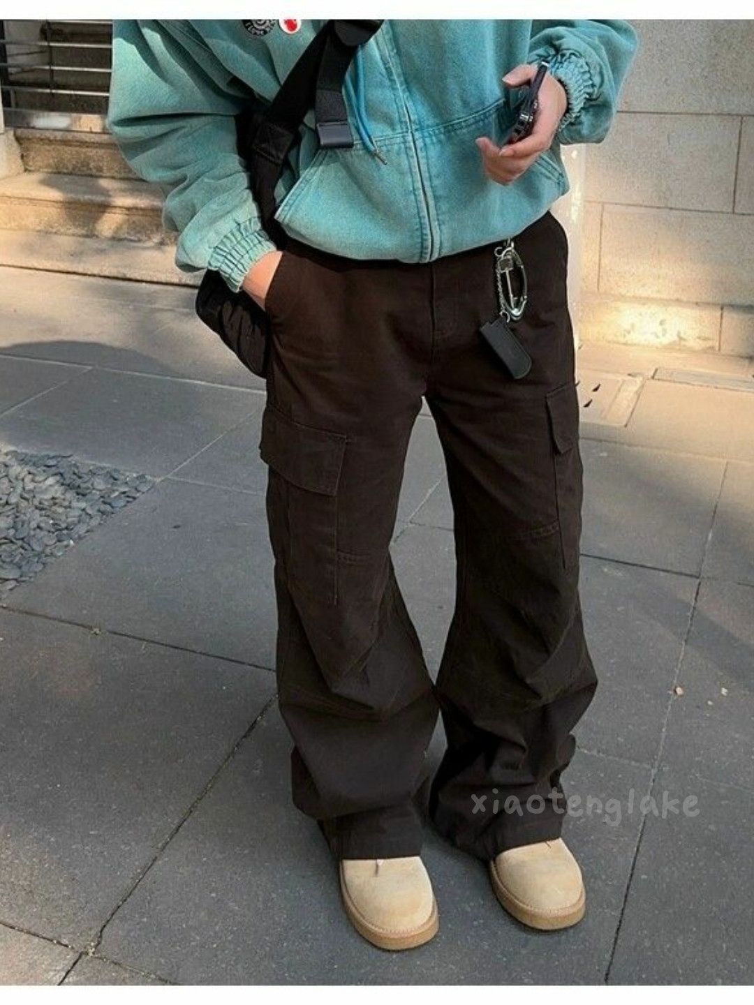 Designer × Japanese Brand × Vintage utility loose baggy skate hiphop military cargo pants Size US 30 / EU 46 - 1 Thumbnail