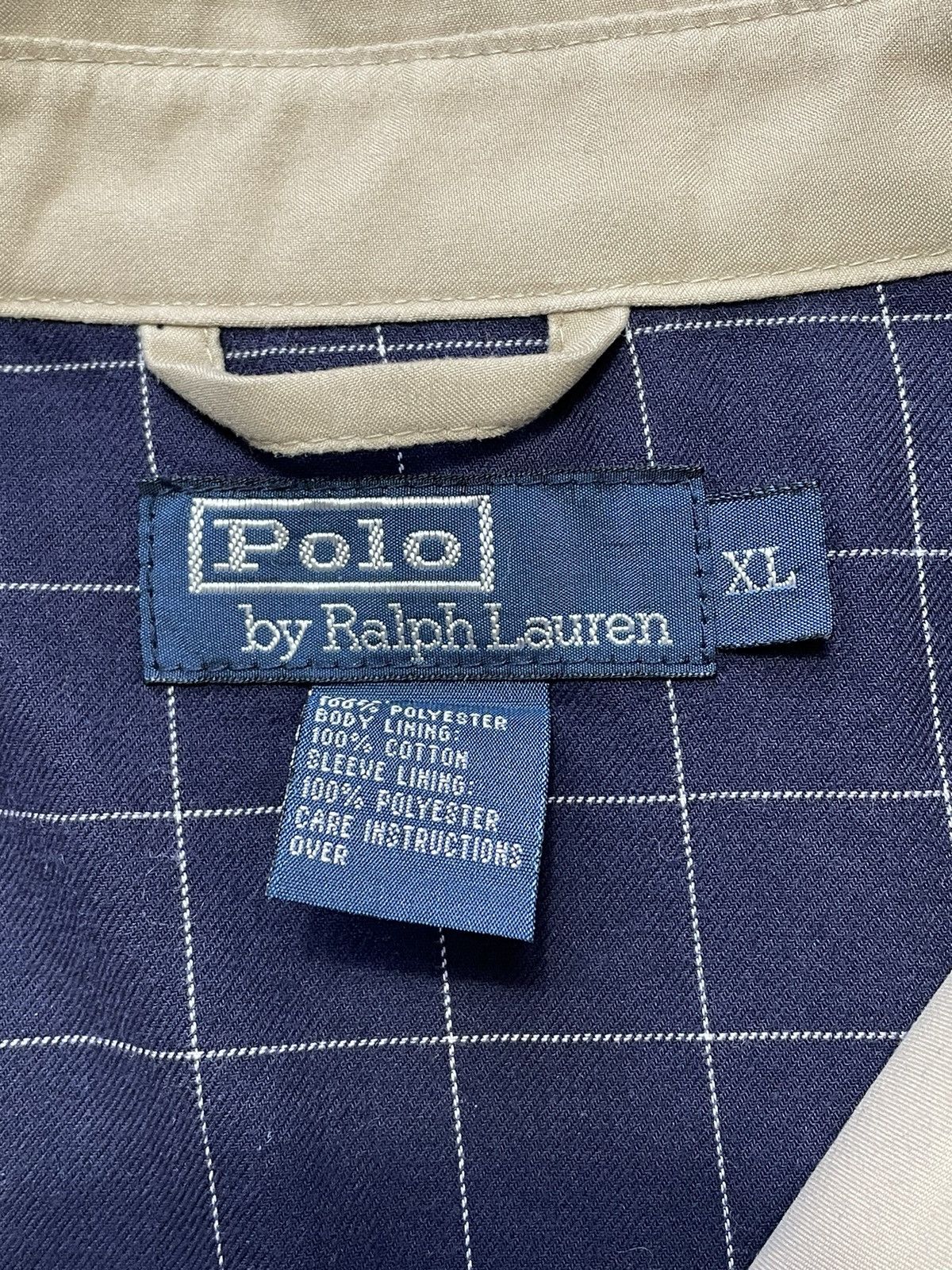 Polo Ralph Lauren Vintage Polo Ralph Lauren Light Jacket Harrington Bomber Size US XL / EU 56 / 4 - 8 Thumbnail