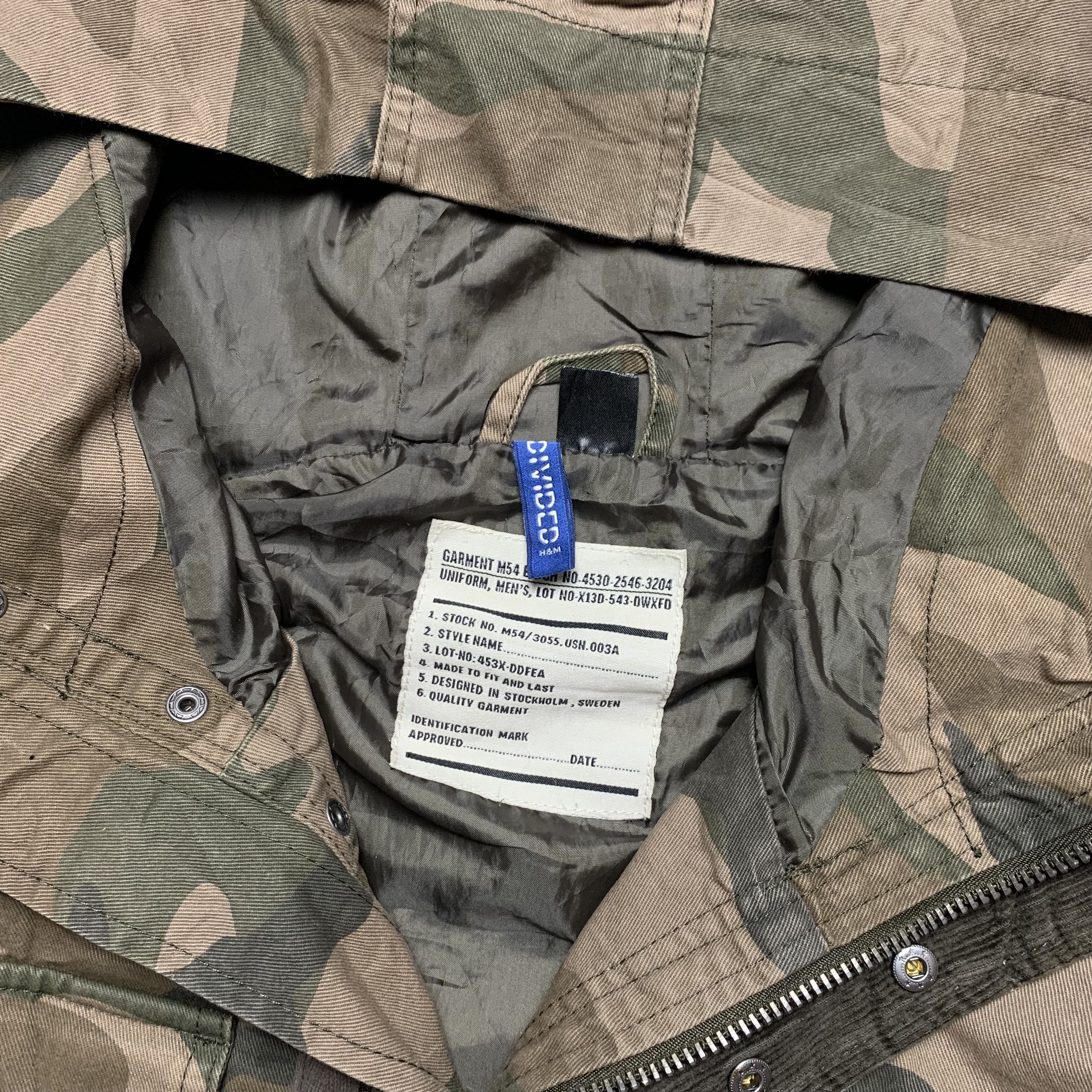 H&M H&M Camo Parka Fishtail Jacket Size US S / EU 44-46 / 1 - 5 Thumbnail
