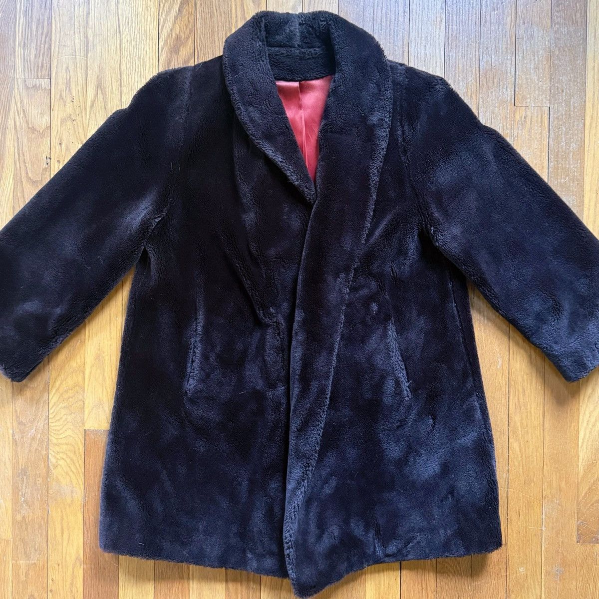Other Vintage 1960’s Faux Fur Coat Size M / US 6-8 / IT 42-44 - 2 Thumbnail
