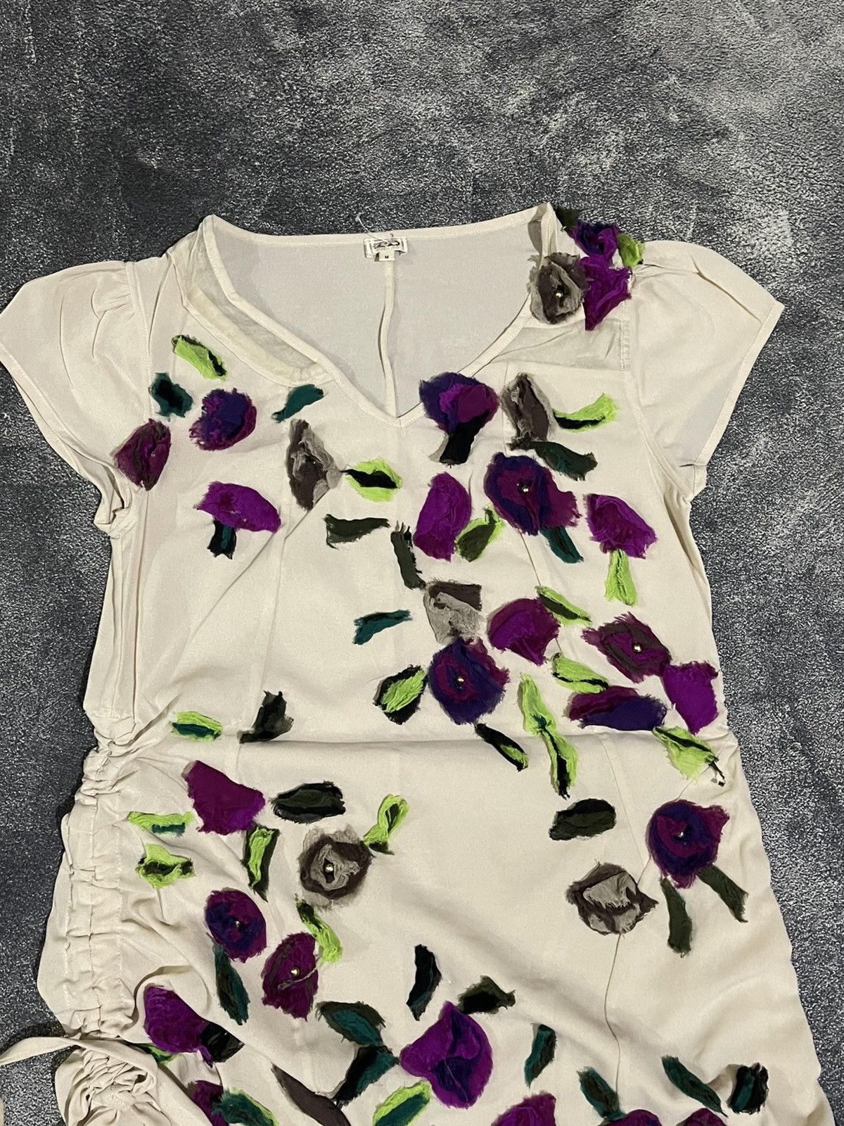 Kenzo Kenzo Floral Blouse Size S / US 4 / IT 40 - 4 Thumbnail