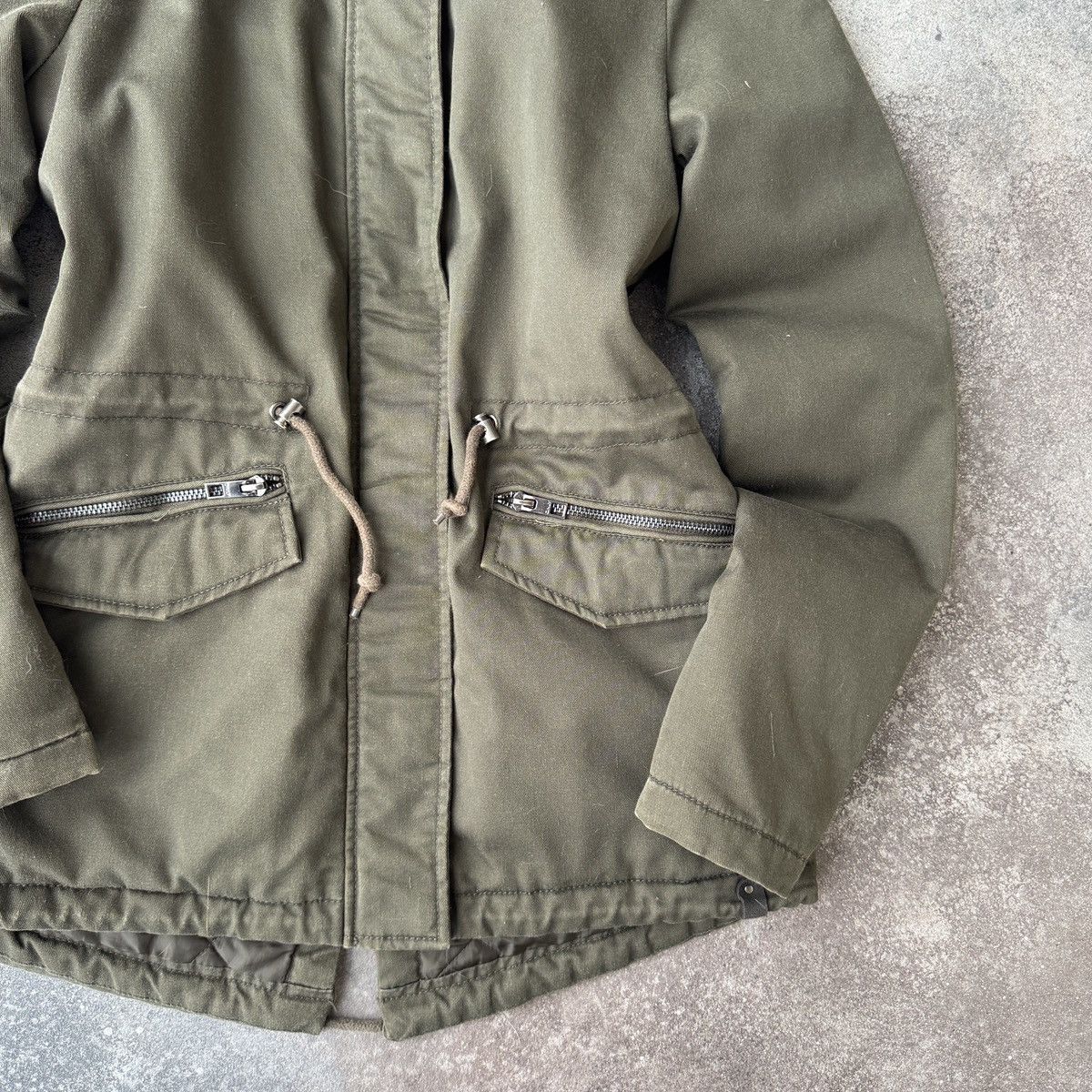 20471120 2000’s Aesthetic Vintage Y2K Faux Fur Hooded Long Jacket Size S / US 4 / IT 40 - 7 Thumbnail