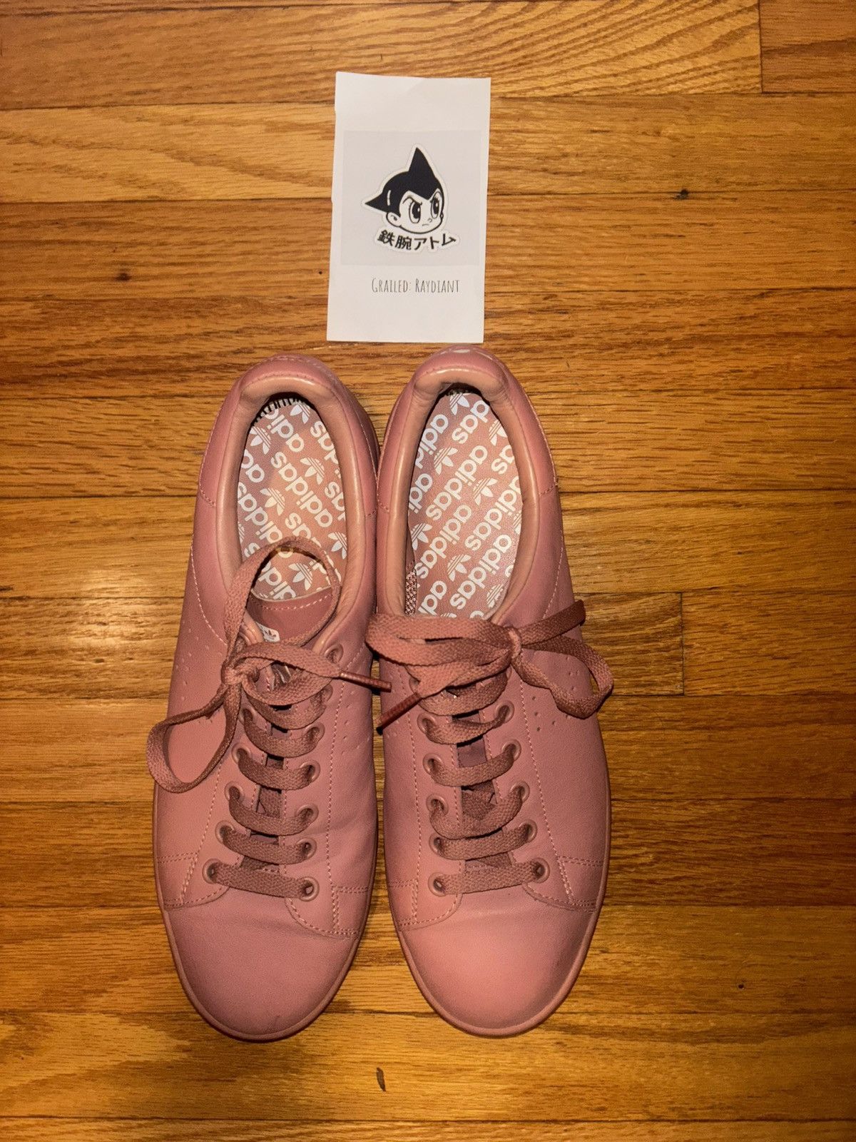 Adidas × Raf Simons Raf Simons Stan Smith Adidas Pink Size US 11 / EU 44 - 3 Thumbnail