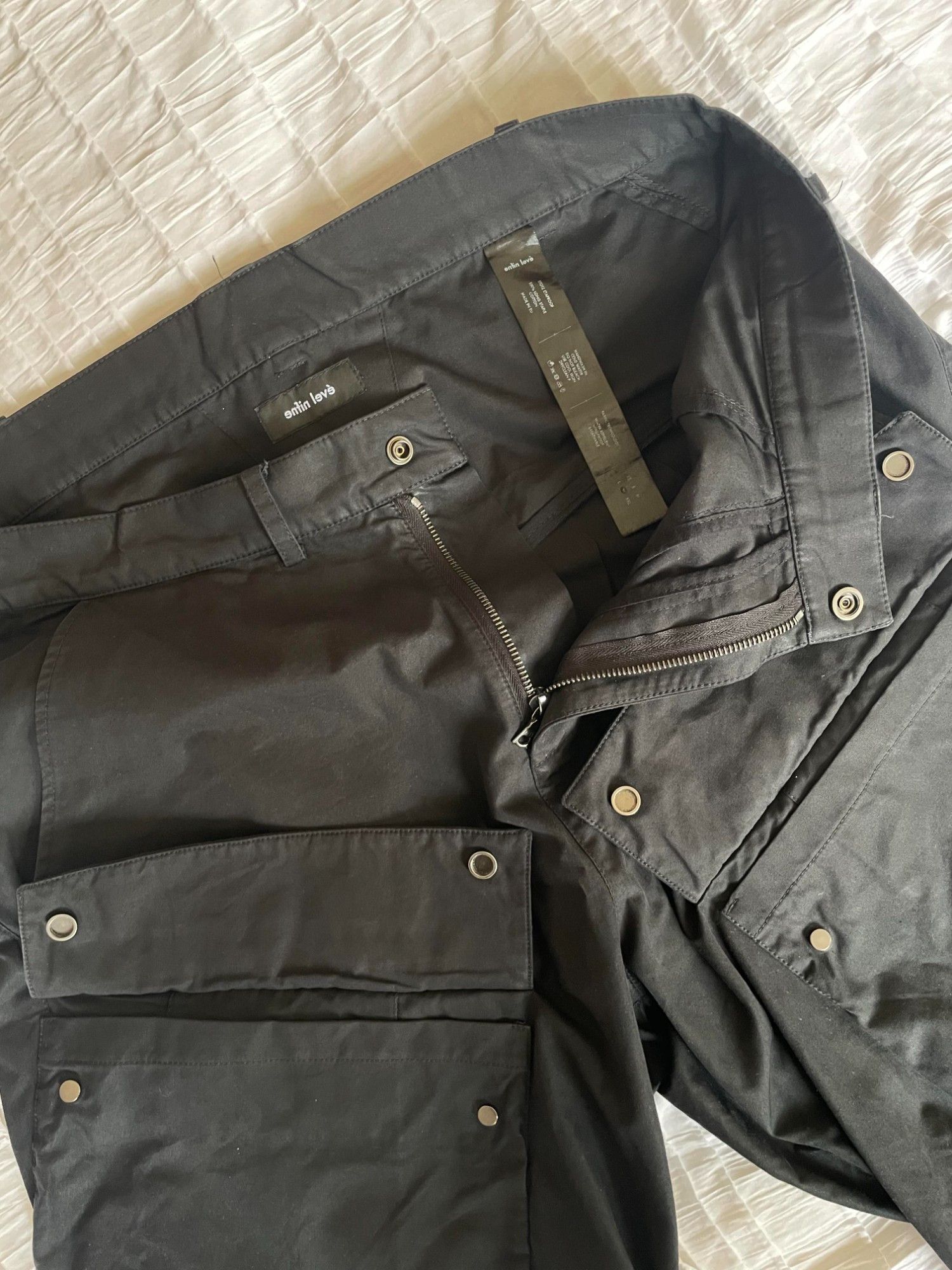 Enfin Leve Aurrean Cargo Pants Stotz Etaproof Black XL | Grailed