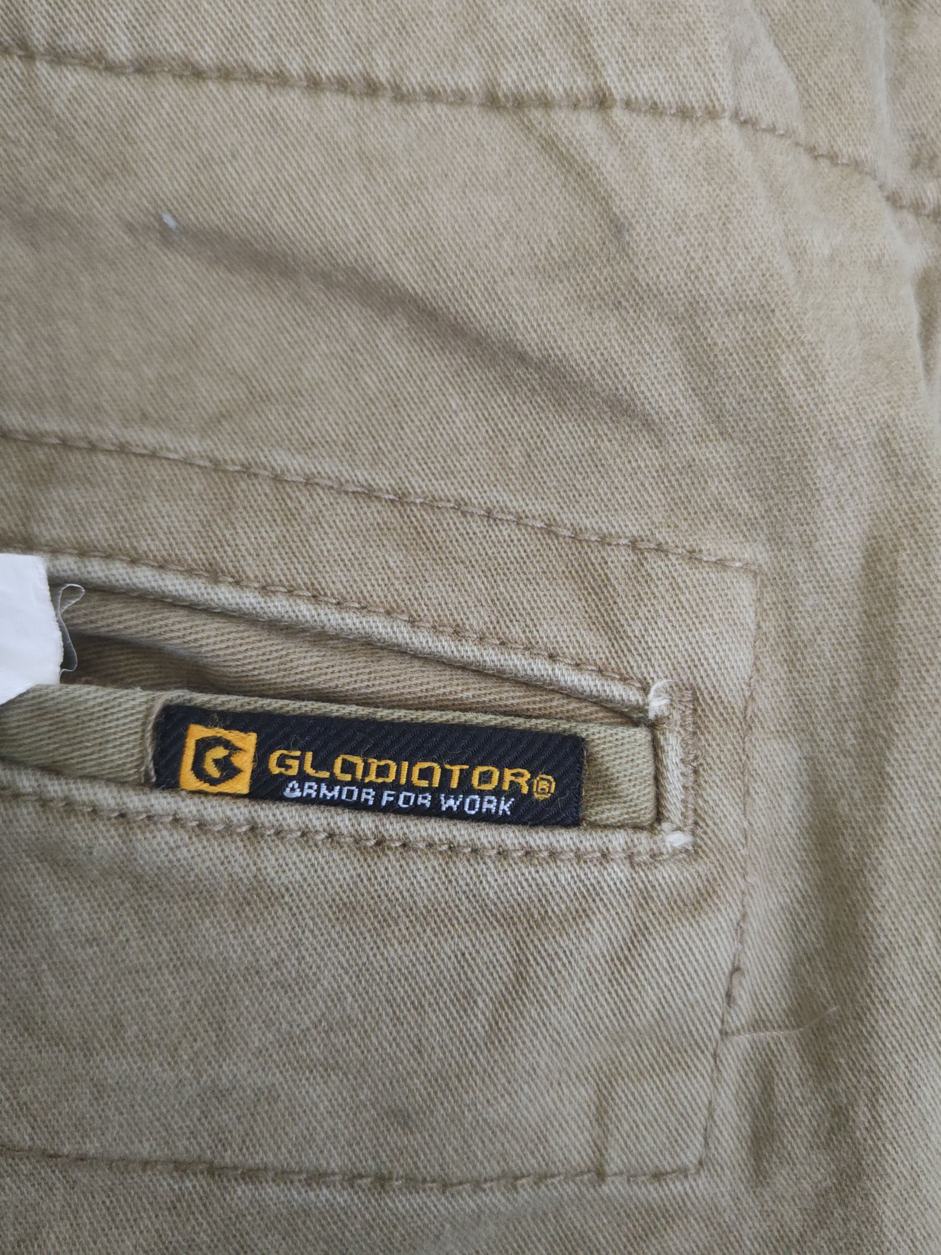 Japanese Brand DL Gladiator Beige Multipocket Cargo Pants #46-274T Size US 32 / EU 48 - 14 Thumbnail