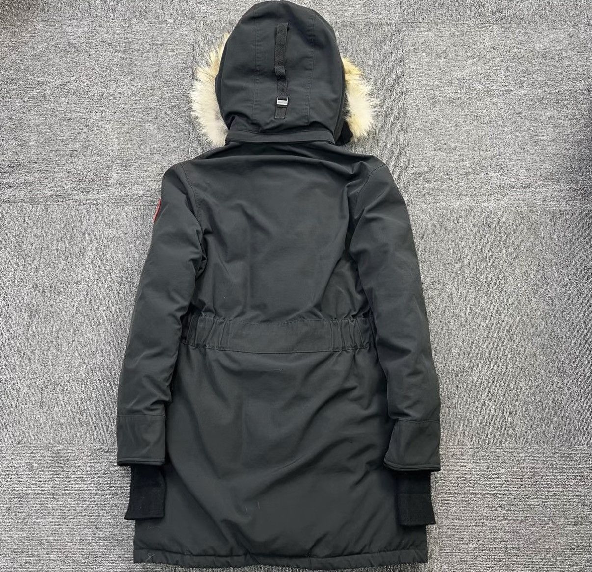 Canada Goose Canada Goose / Black Mid-Length Parka Down Jacket K12 Size S / US 4 / IT 40 - 2 Thumbnail