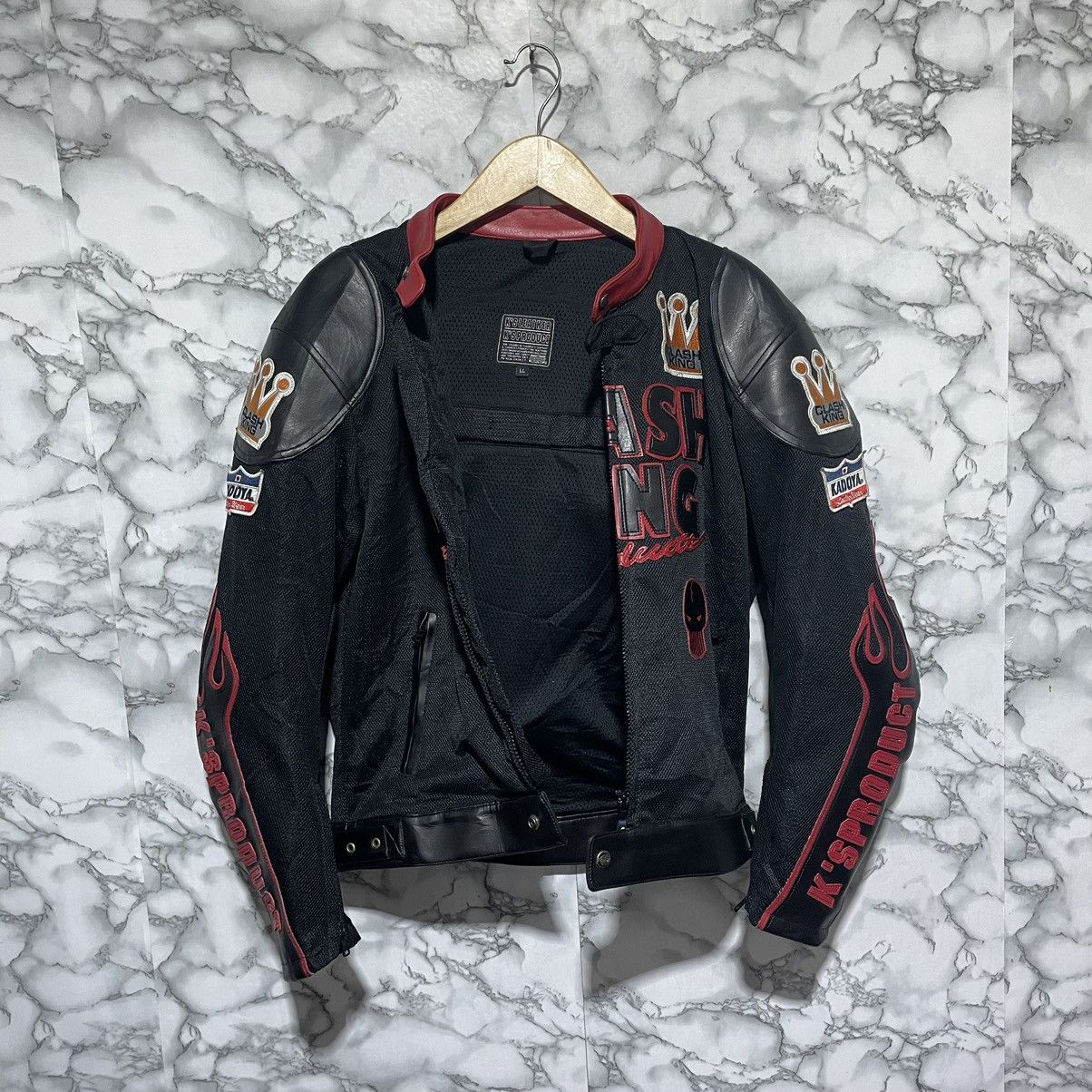 Japanese Brand × Kadoya × Leather KADOYA K’s Leather Early 00s “Clash King” Size US L / EU 52-54 / 3 - 4 Thumbnail
