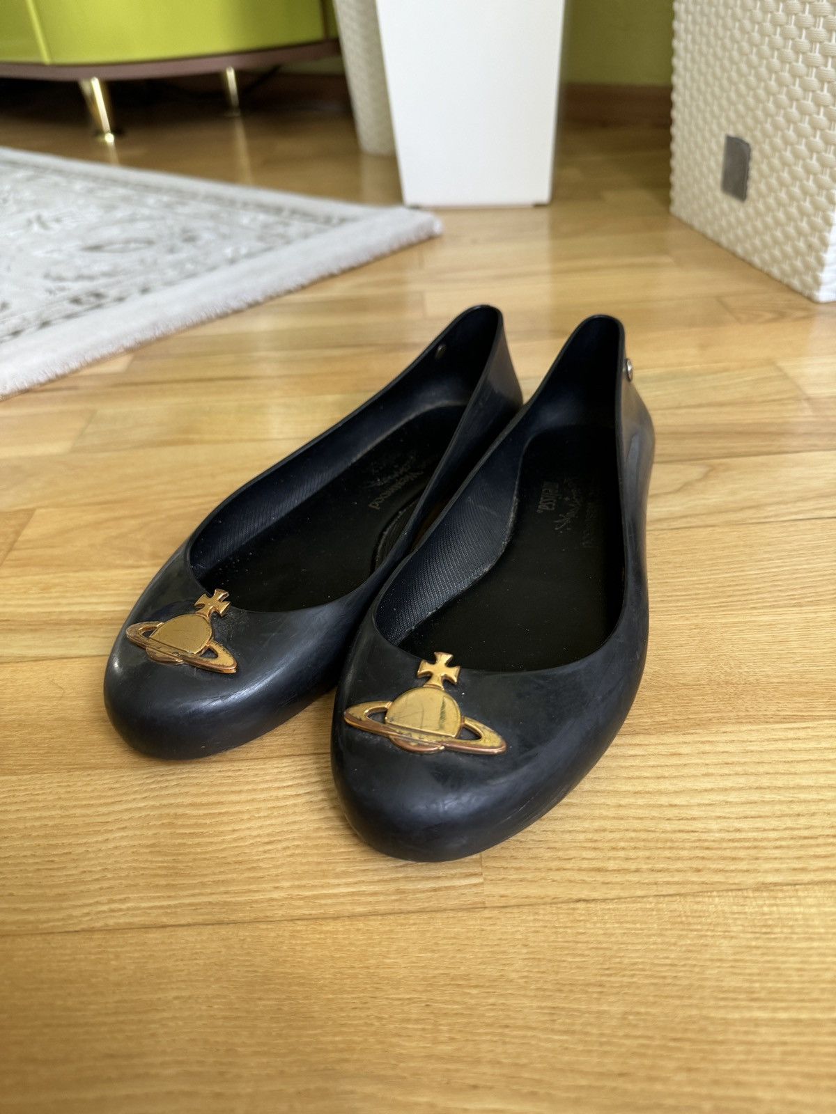vivienne westwood × melissa　パンプス 黒 Vivienne Westwood x Melissa Ultra Rare Barbed Wire Jelly