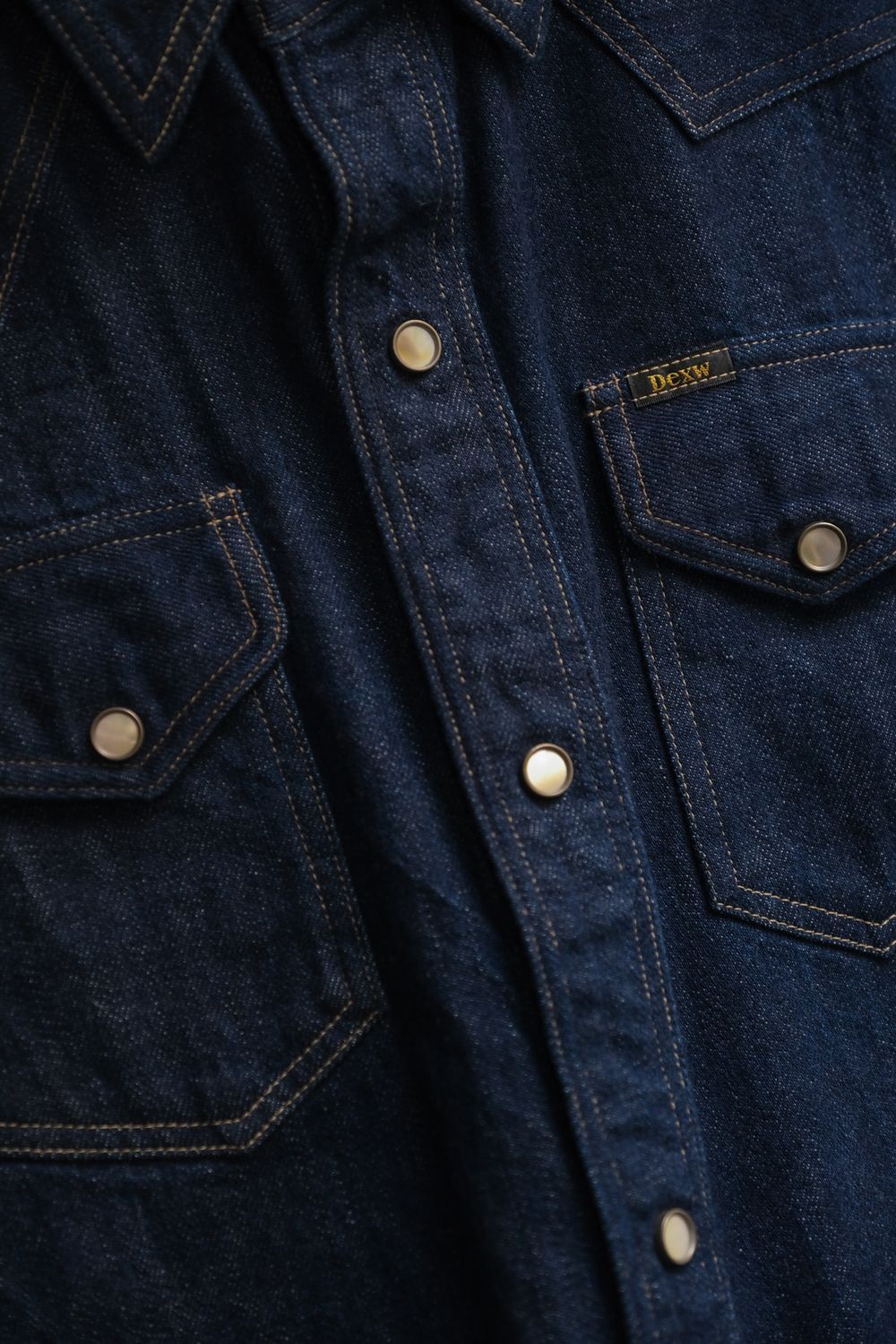 DELUXE Deluxe Wear Denim Western Shirt Size US XL / EU 56 / 4 - 3 Thumbnail