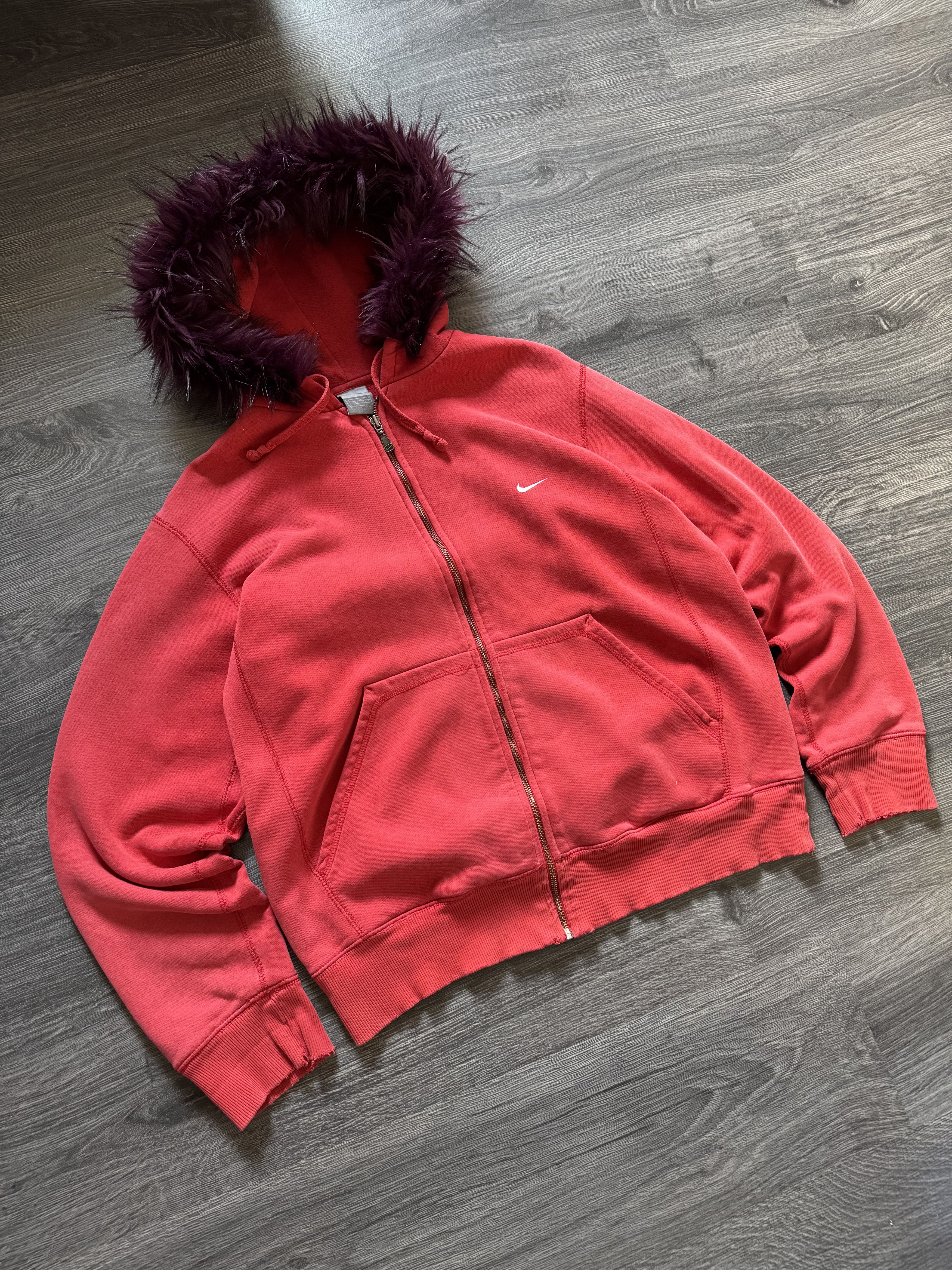 00s y2k fur zip hoodie gimmick lgb 短丈 Abercrombie & Fitch × Hysteric Glamour × If Six Was Nine Y2K