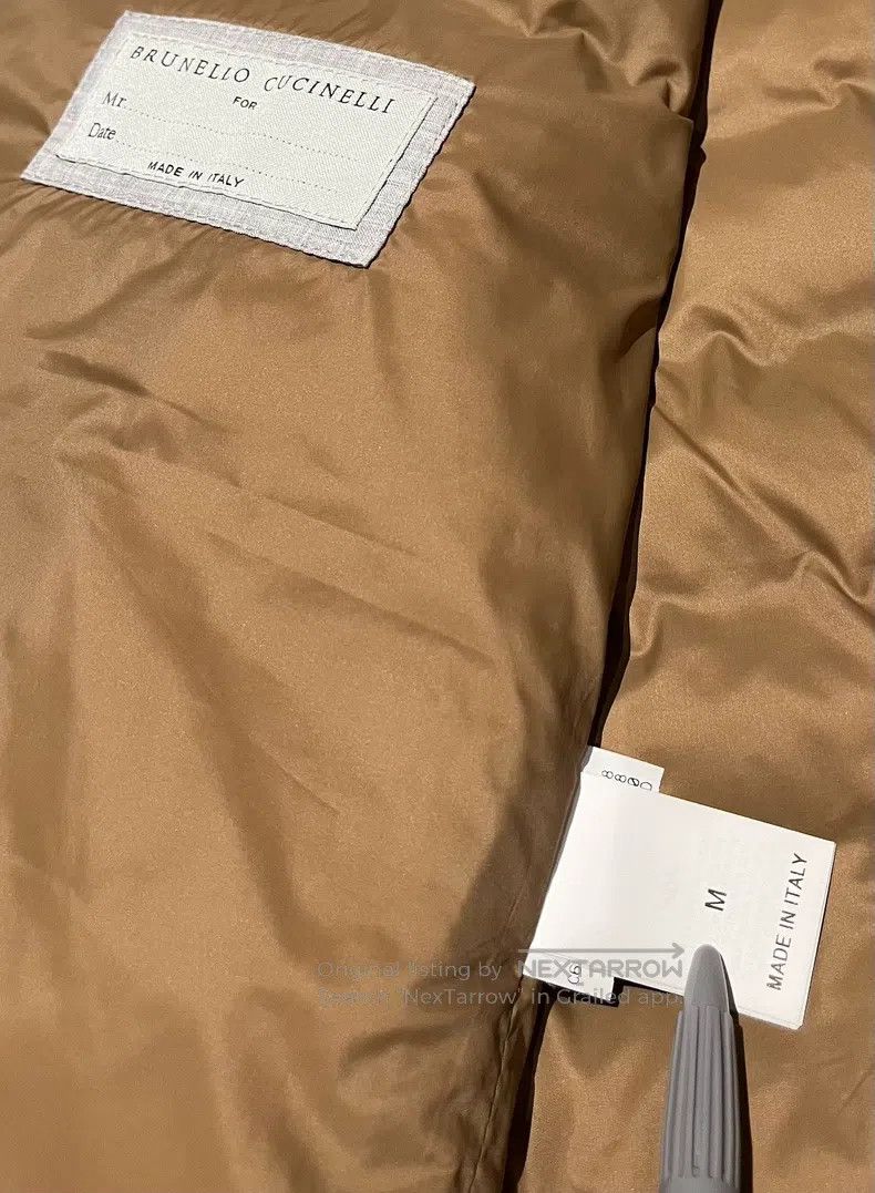 Brunello Cucinelli Brunello Cucinelli Men's Down Jacket Size US M / EU 48-50 / 2 - 8 Thumbnail