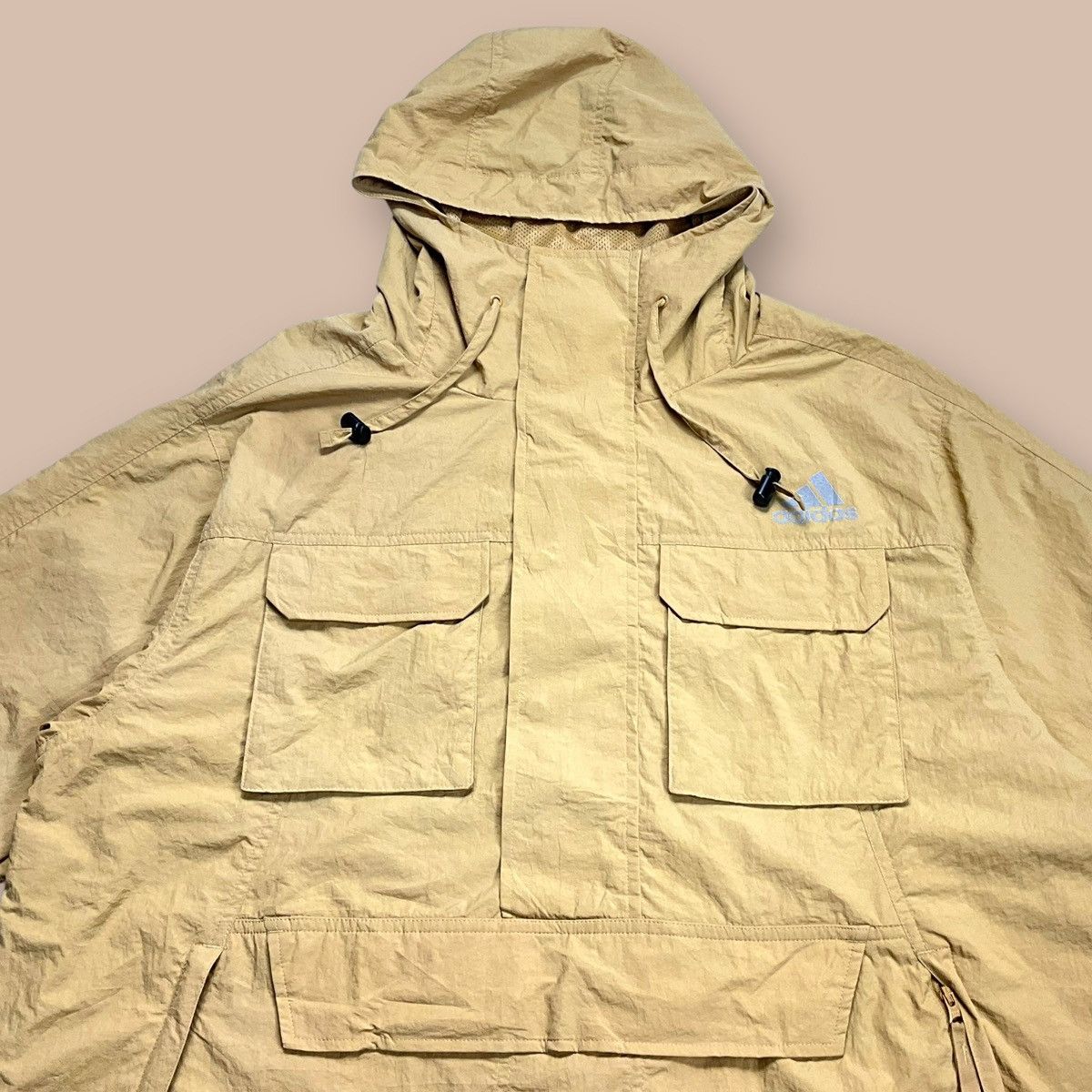 Adidas Adidas PRSVE Woven Anorak Jacket Size US XXL / EU 58 / 5 - 9 Thumbnail