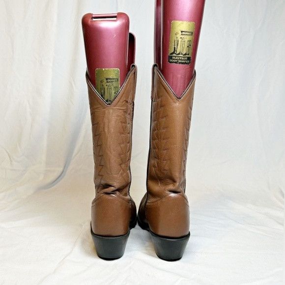 Other Sheplers Womens Brown Leather Cowgirl Western Boots~8.5~ Size US 8.5 / IT 38.5 - 4 Thumbnail