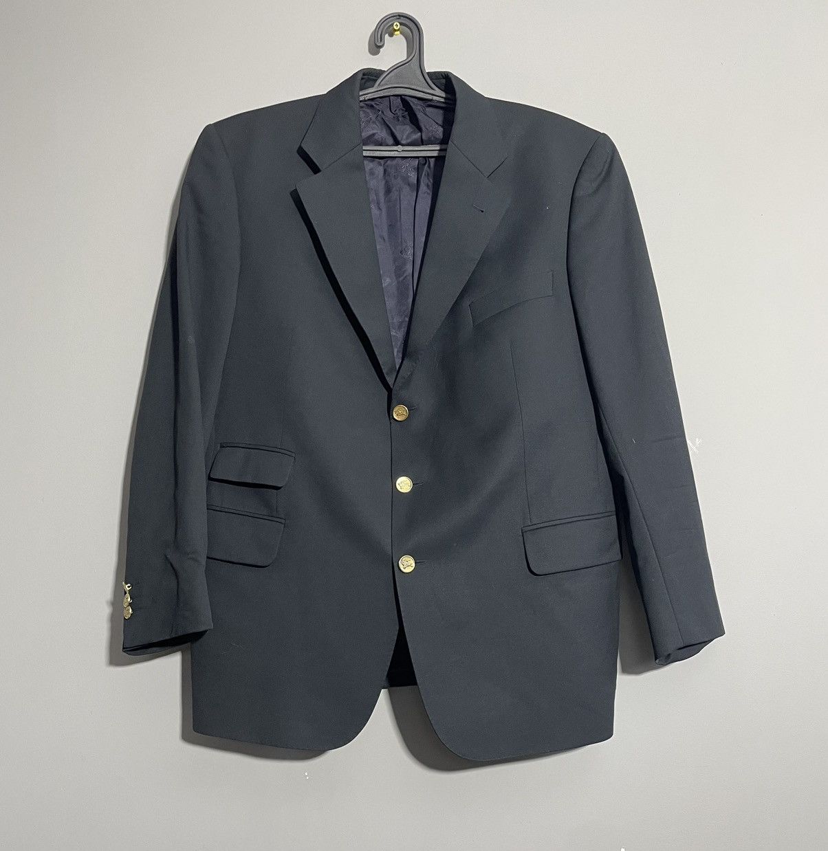 Burberry × Designer × Vintage Burberry Messina-S men blazer Size 48L - 1 Thumbnail