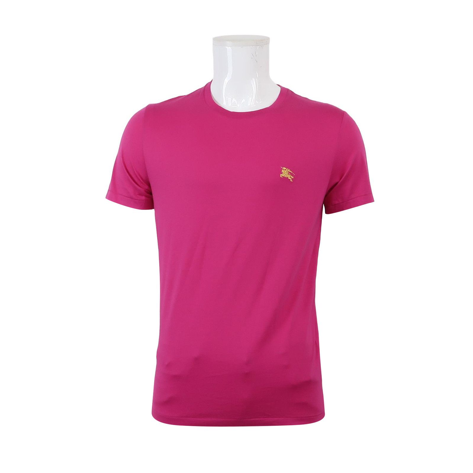 Burberry Burberry Pink Short-Sleeve Crew Neck T-Shirt 0079 Size US S / EU 44-46 / 1 - 1 Thumbnail