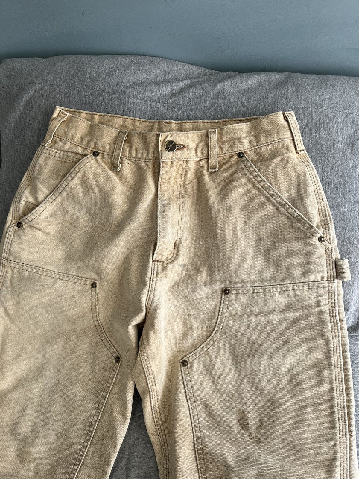 Carhartt Vintage Carhartt Double knee 29x30 Size US 29 - 3 Thumbnail