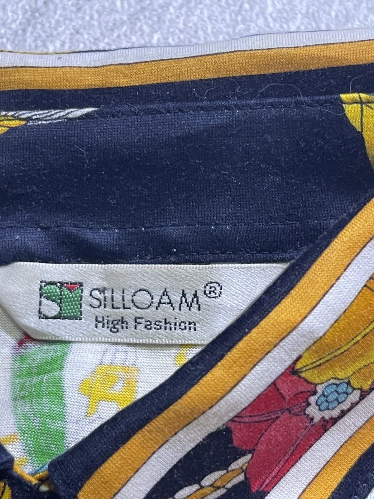Japanese Brand Y2K SILLOAM long tshirt full print motif multi color Size US M / EU 48-50 / 2 - 8 Thumbnail