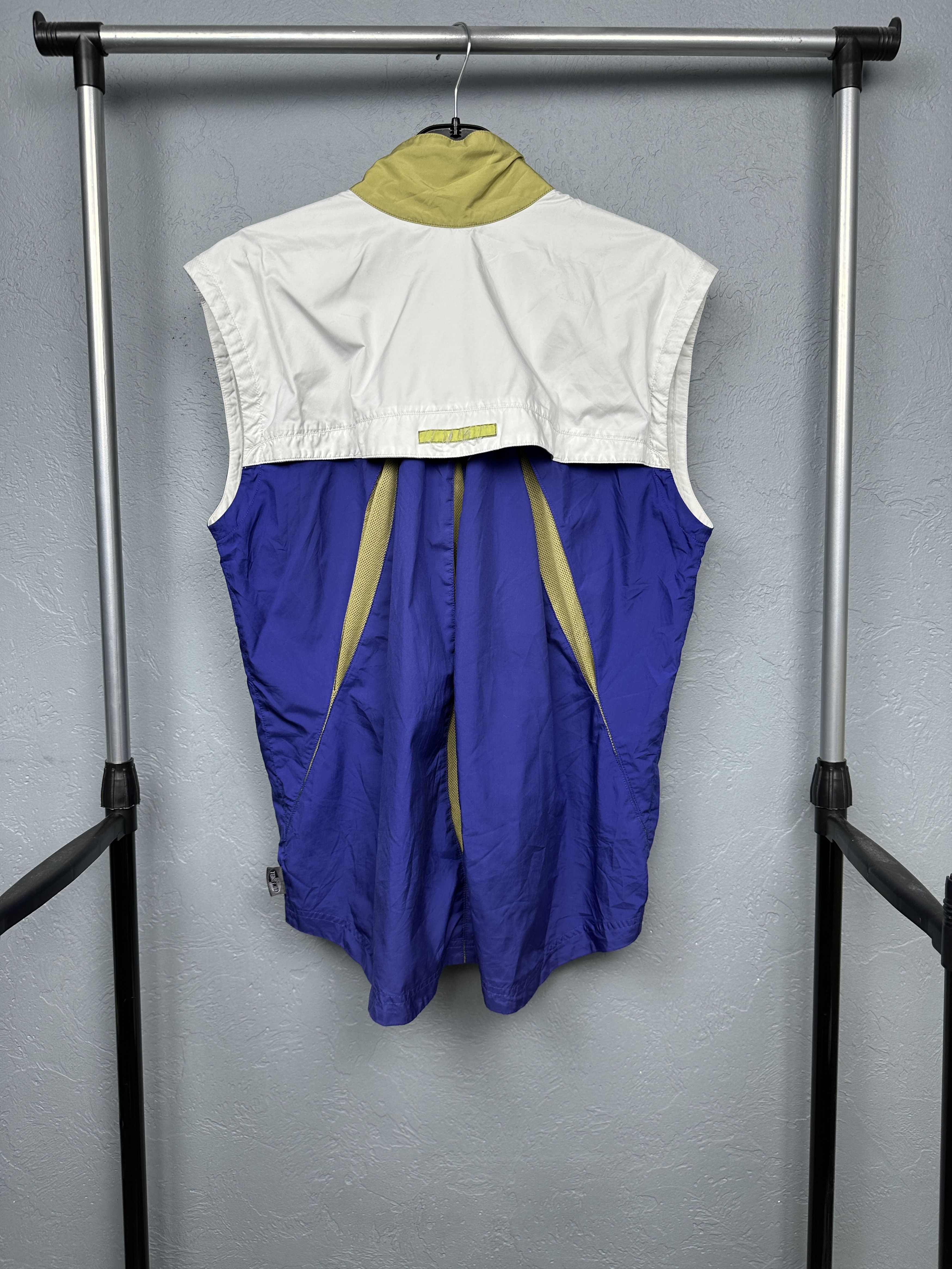 Adidas Adidas 90s Vintage Mens Nylon Vest Size US M / EU 48-50 / 2 - 8 Thumbnail