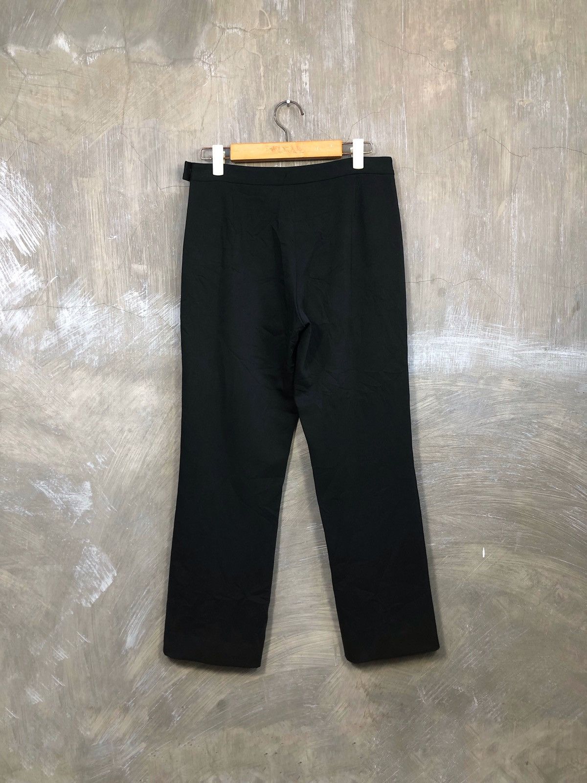 Issey Miyake Issey Miyake Women Black Trouser Pants Size 28" / US 6 / IT 42 - 8 Thumbnail