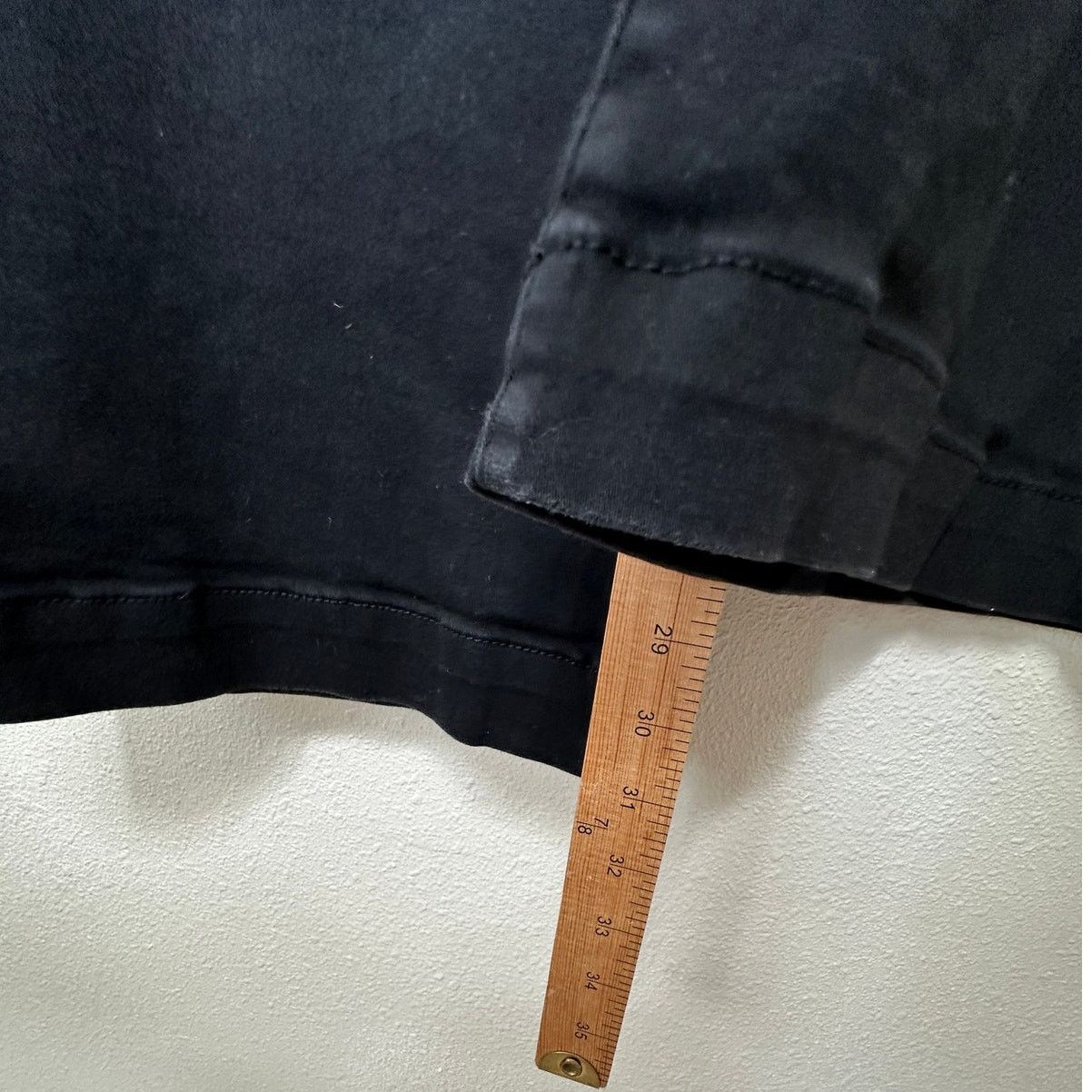 I.N.C I.N.C. Black Pull On Sailor Button High Rise Flare Jeans 6 Size 28" / US 6 / IT 42 - 12 Thumbnail