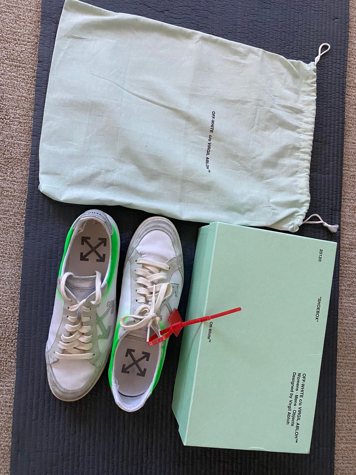 Pre-owned Off White X Virgil Abloh Off-white “2.0” Low Top Sneakers