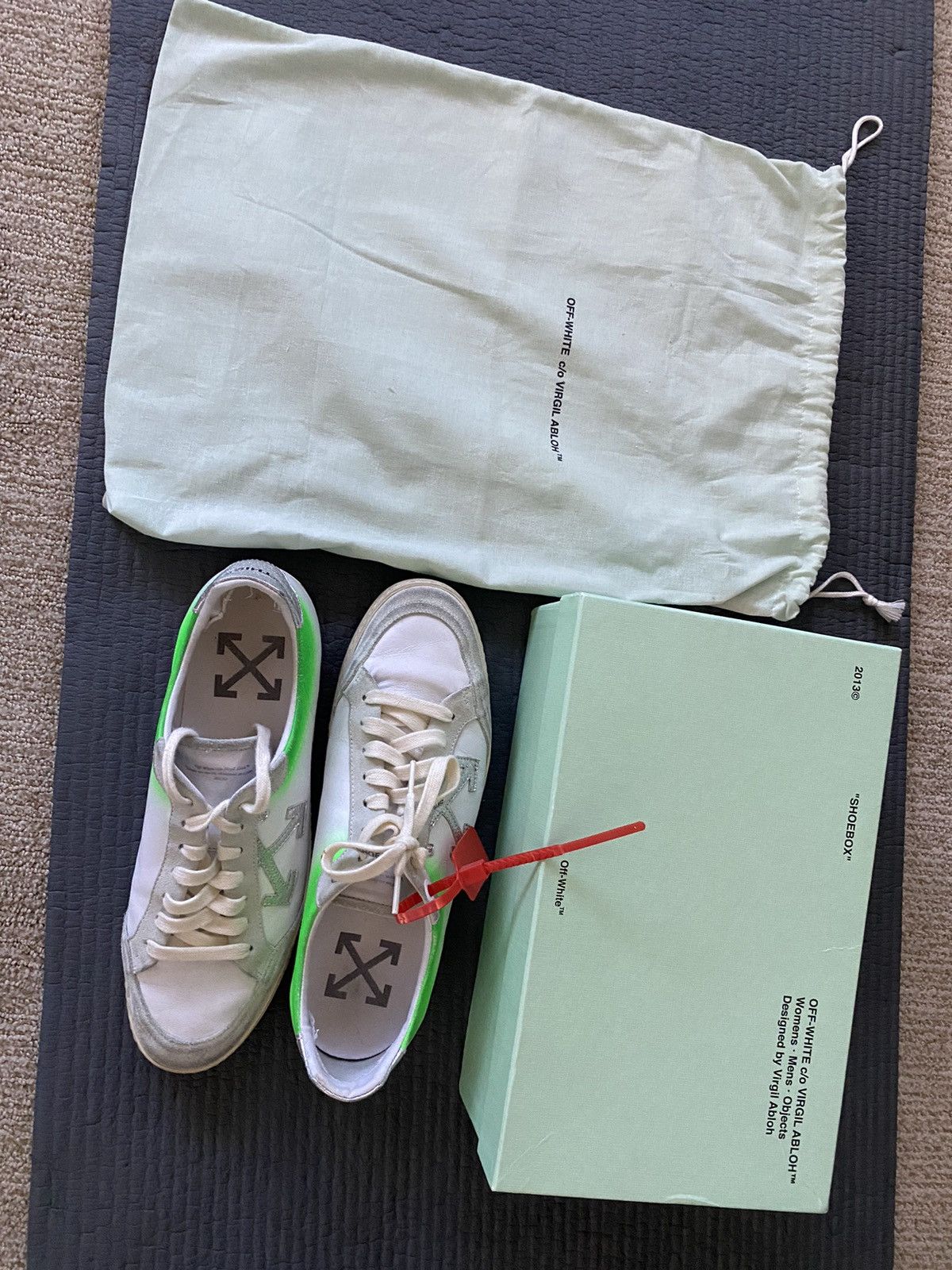 image of Off White x Virgil Abloh Off-White “2.0” Low Top Sneakers, Men's (Size 11)