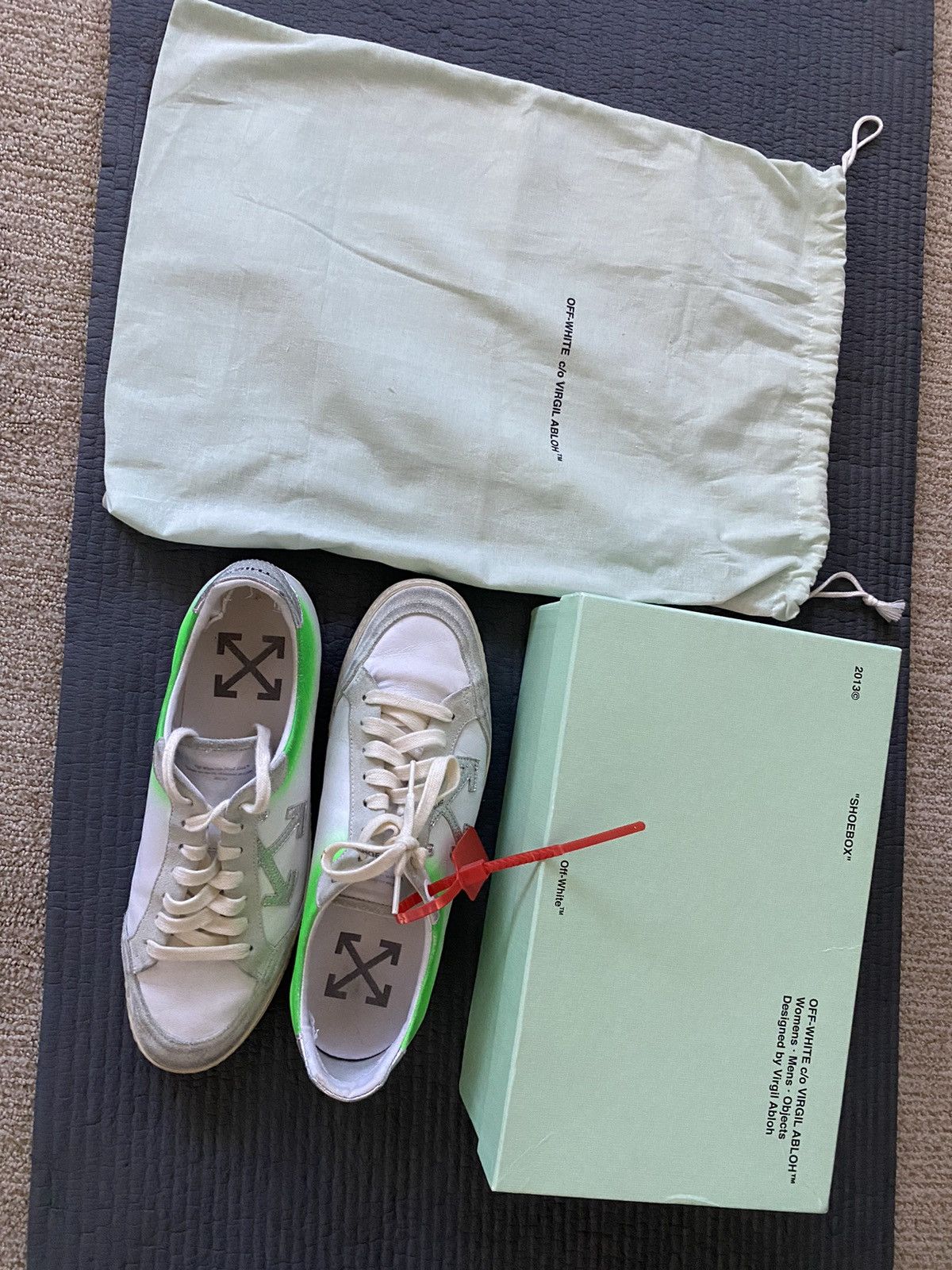 Pre-owned Off White X Virgil Abloh Off-white “2.0” Low Top Sneakers