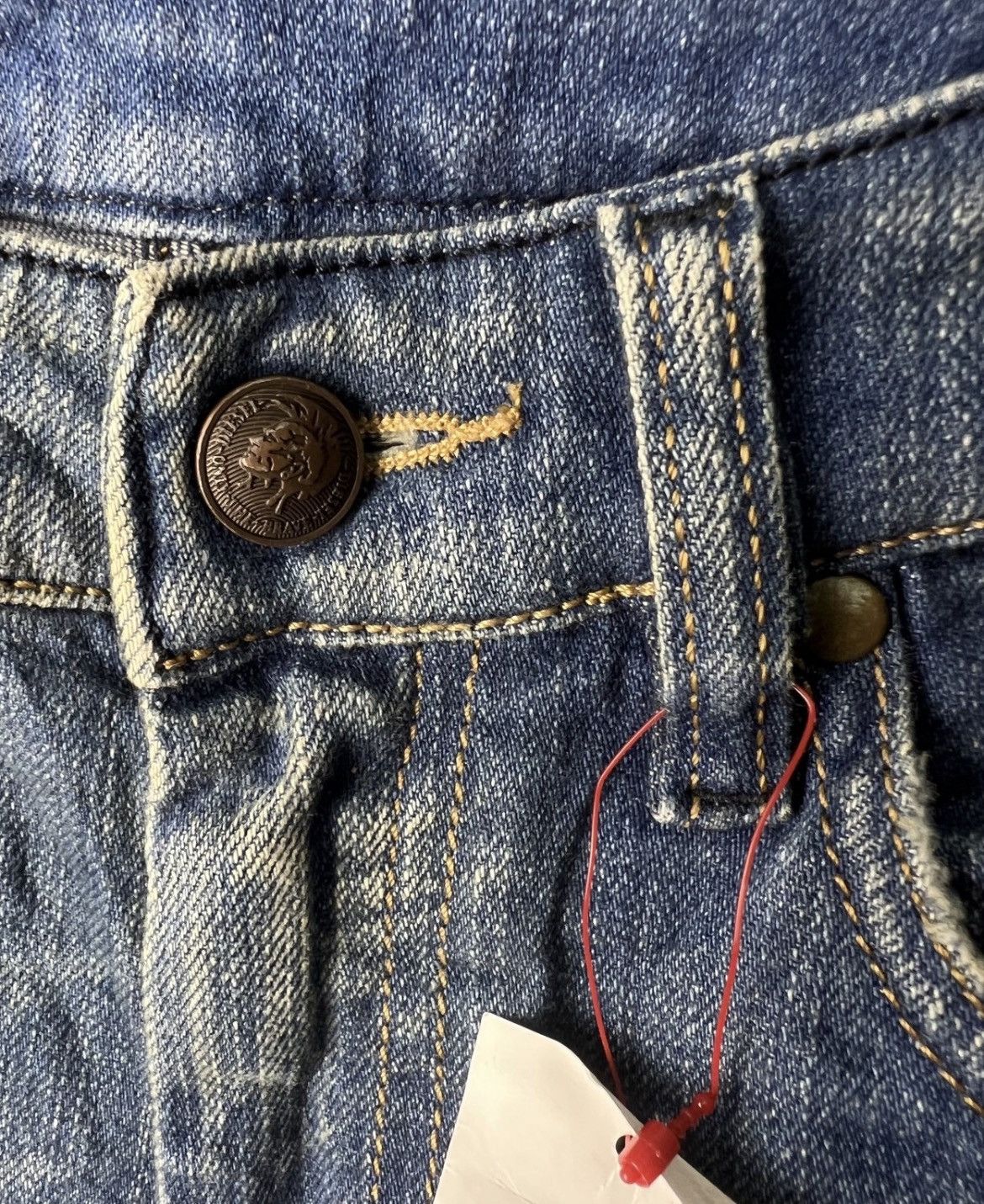 Diesel 🔥Vintage Diesel Distressed Denim Size 27" / US 4 / IT 40 - 13 Thumbnail