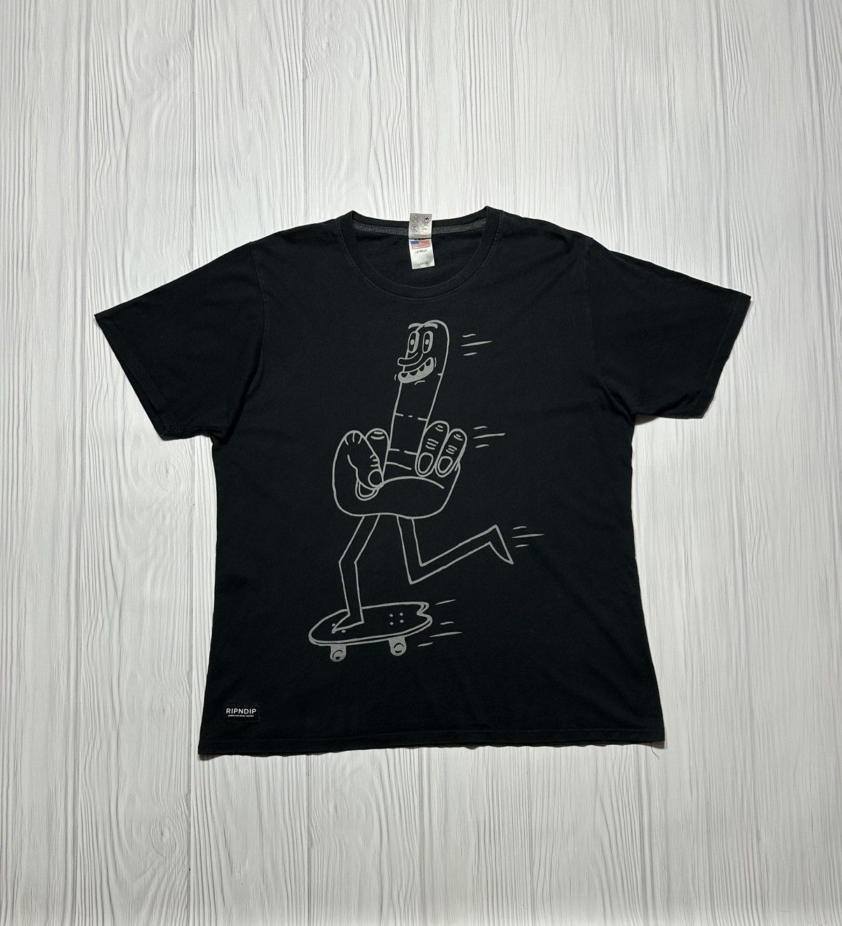 RIPNDIP Rip n Dip Fuck Skateboard T-Shirt Humor Size US L / EU 52-54 / 3 - 1 Thumbnail