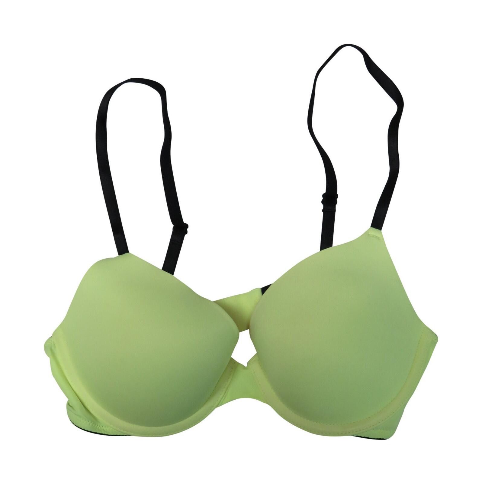 Other Victoria Secret Pink Underwire Padded Push-up Bra Yellow 34B Size ONE SIZE - 1 Thumbnail