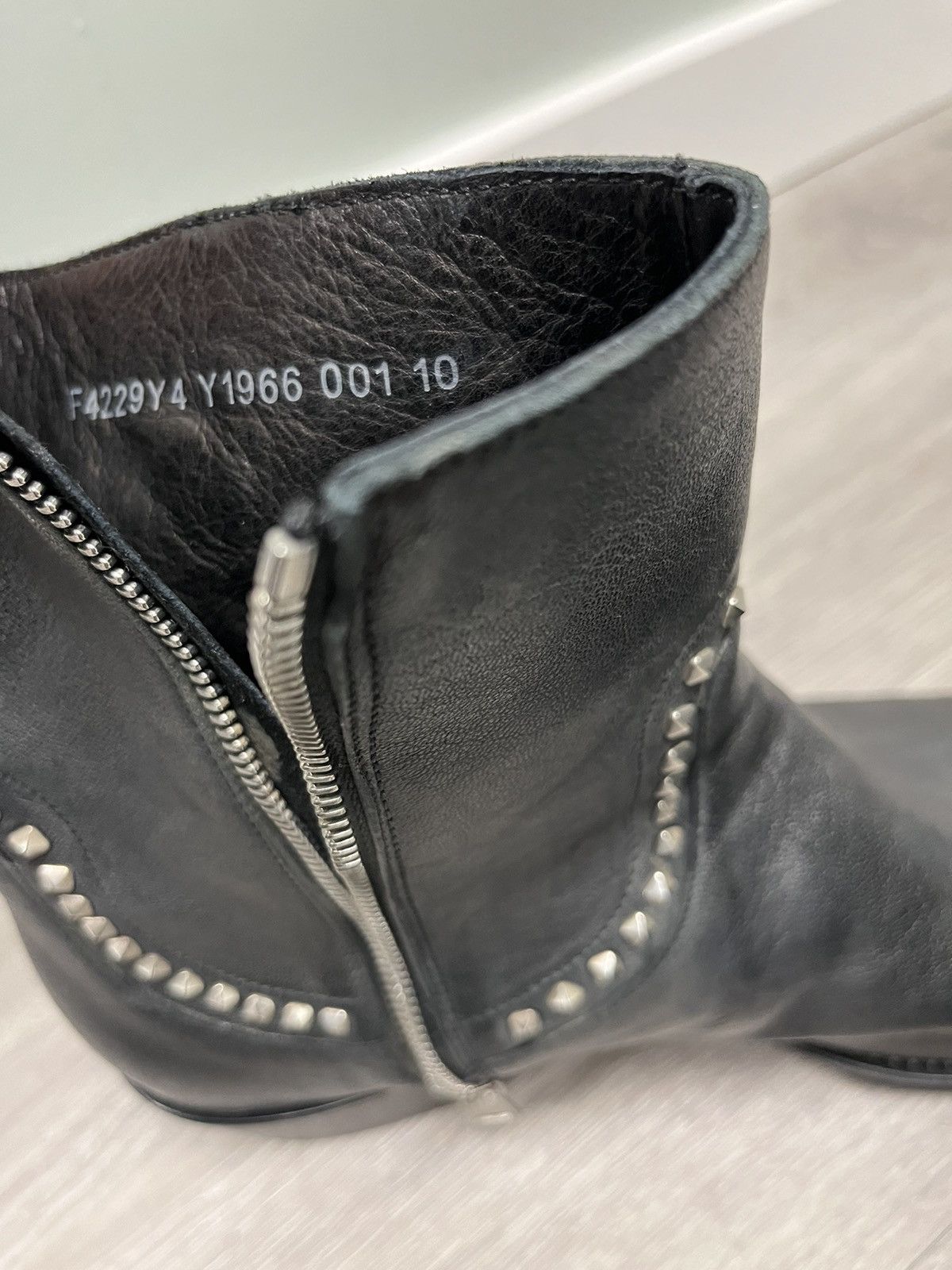 John Varvatos Ludlow studded boot. 10 Size US 10 / EU 43 - 14 Thumbnail