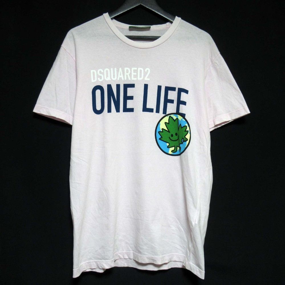 Other Other Dsquared2 ONE LIFE ONE PLANET Cotton T-shirt Cotton T-Shirts DUTY FREE for USA Size ONE SIZE - 1 Thumbnail