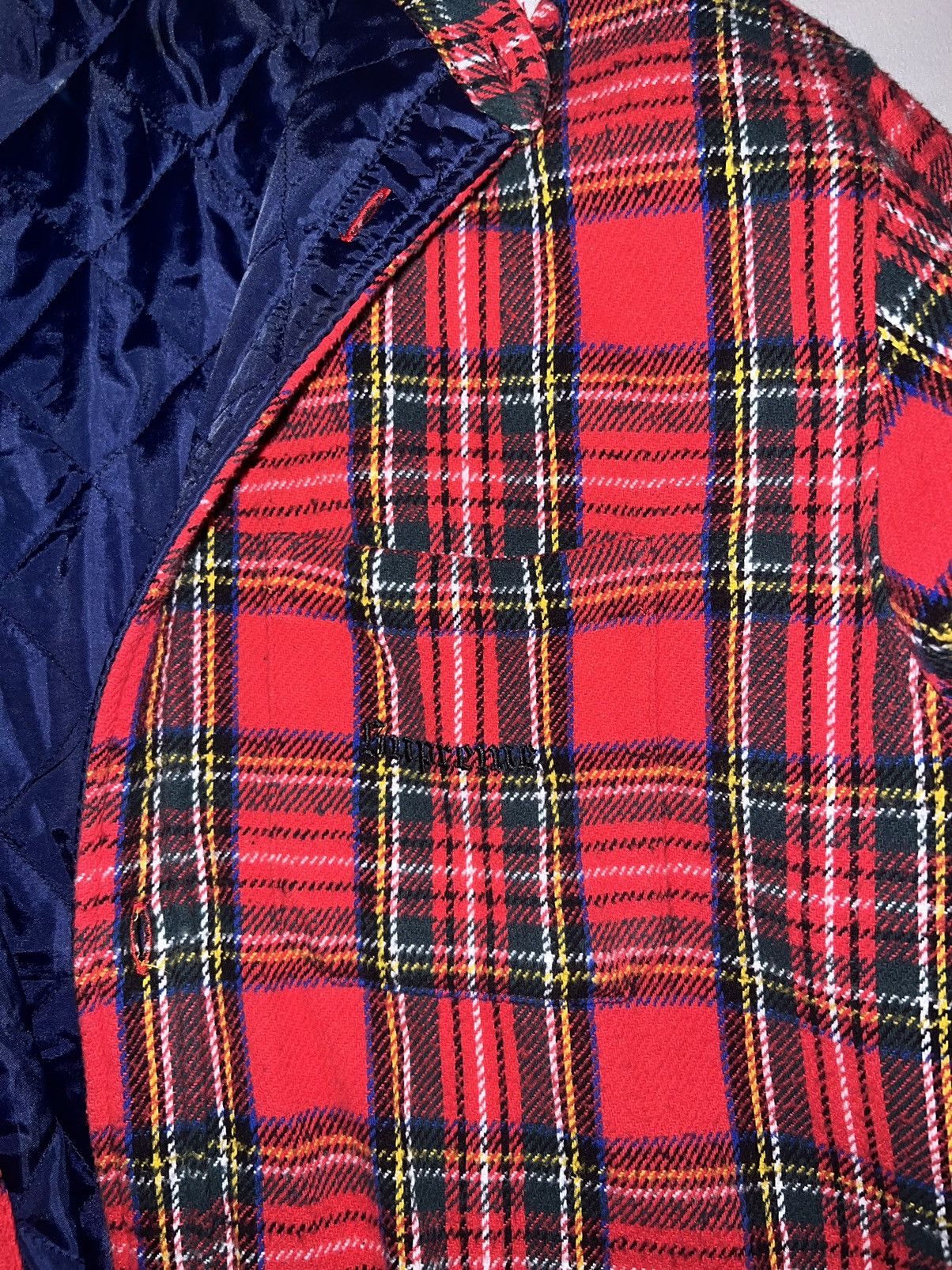 Supreme Supreme flannel Jacket red Size US M / EU 48-50 / 2 - 5 Thumbnail