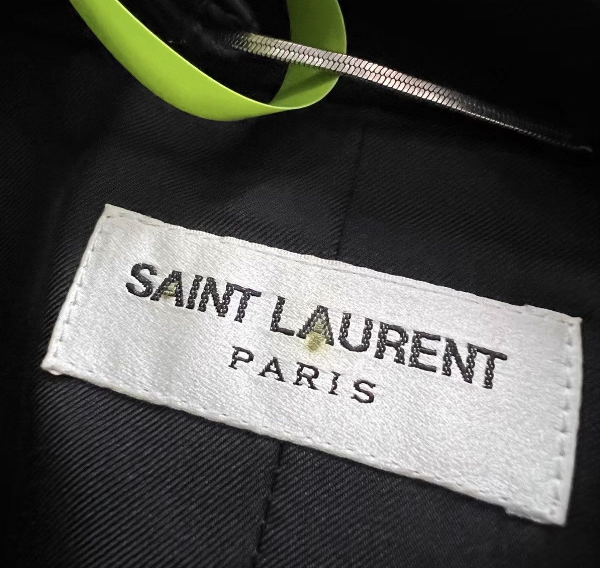 Saint Laurent Paris Saint Laurent SLP Black Double-breasted Blazer J41 Size US S / EU 44-46 / 1 - 4 Thumbnail