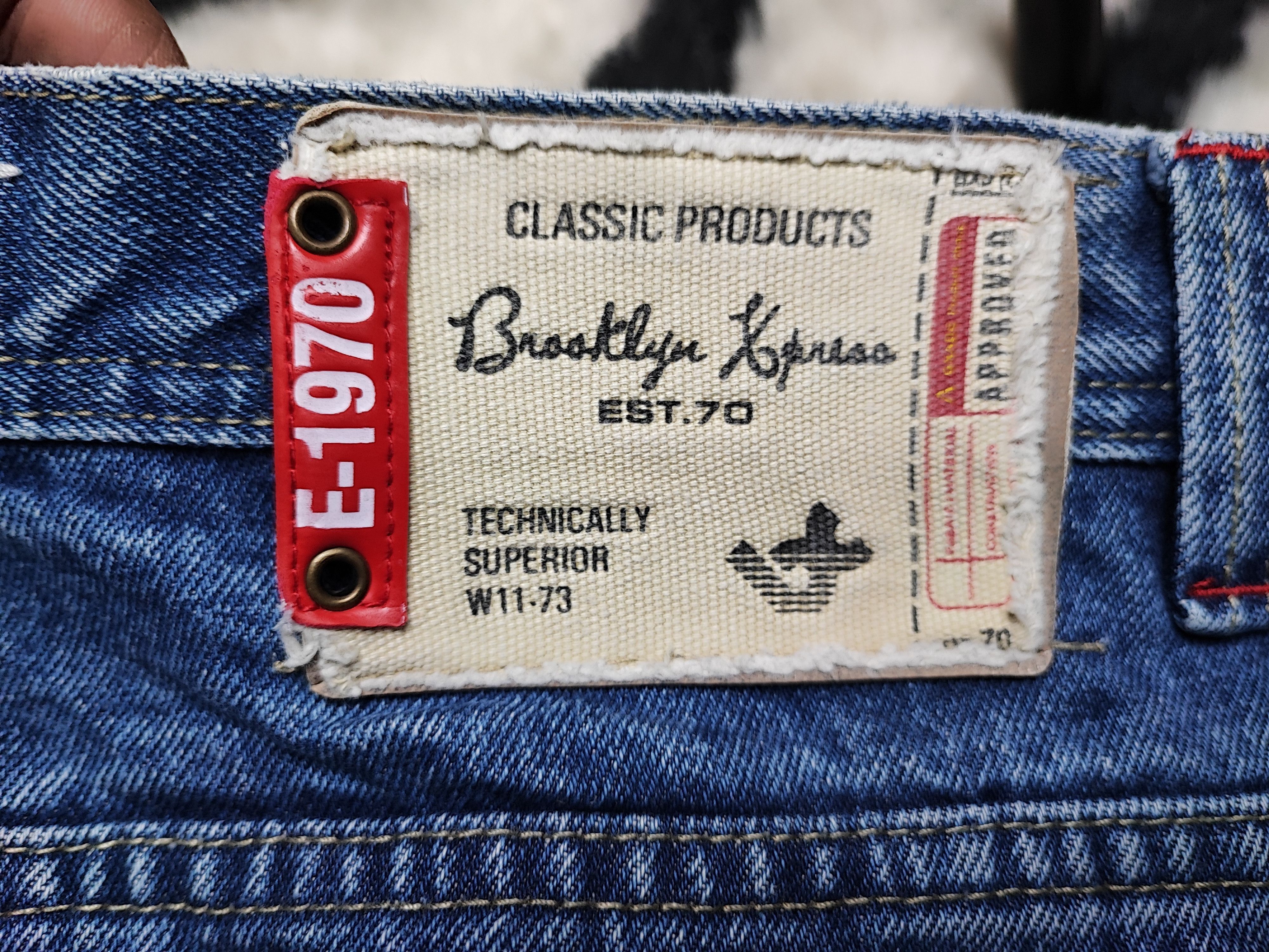 Brooklyn Xpress BAGGY DOUBLE KNEE VINTAGE Y2K BROOKLYN XPRESS JEANS Size US 40 / EU 56 - 15 Thumbnail